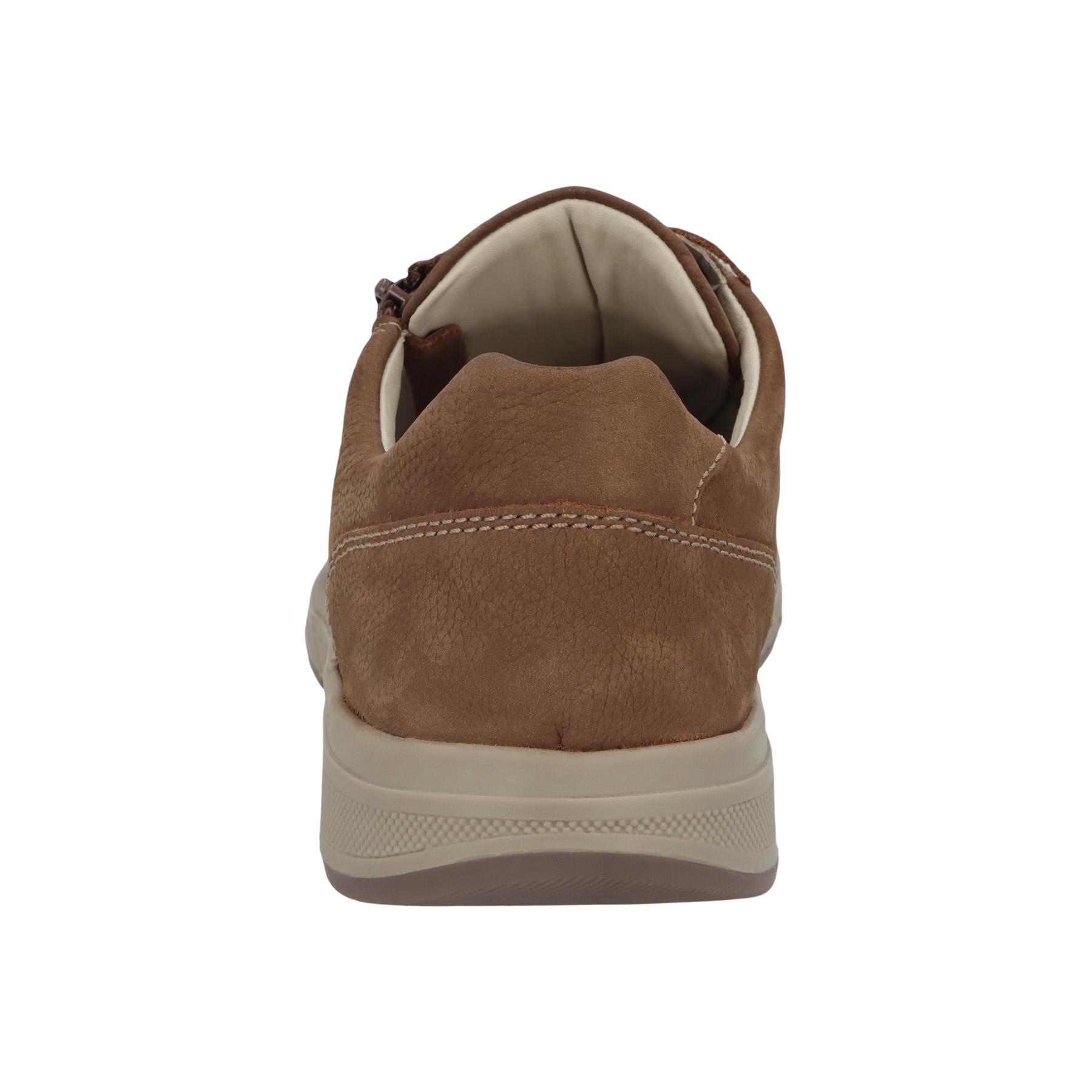 braune halbschuh hinteransicht