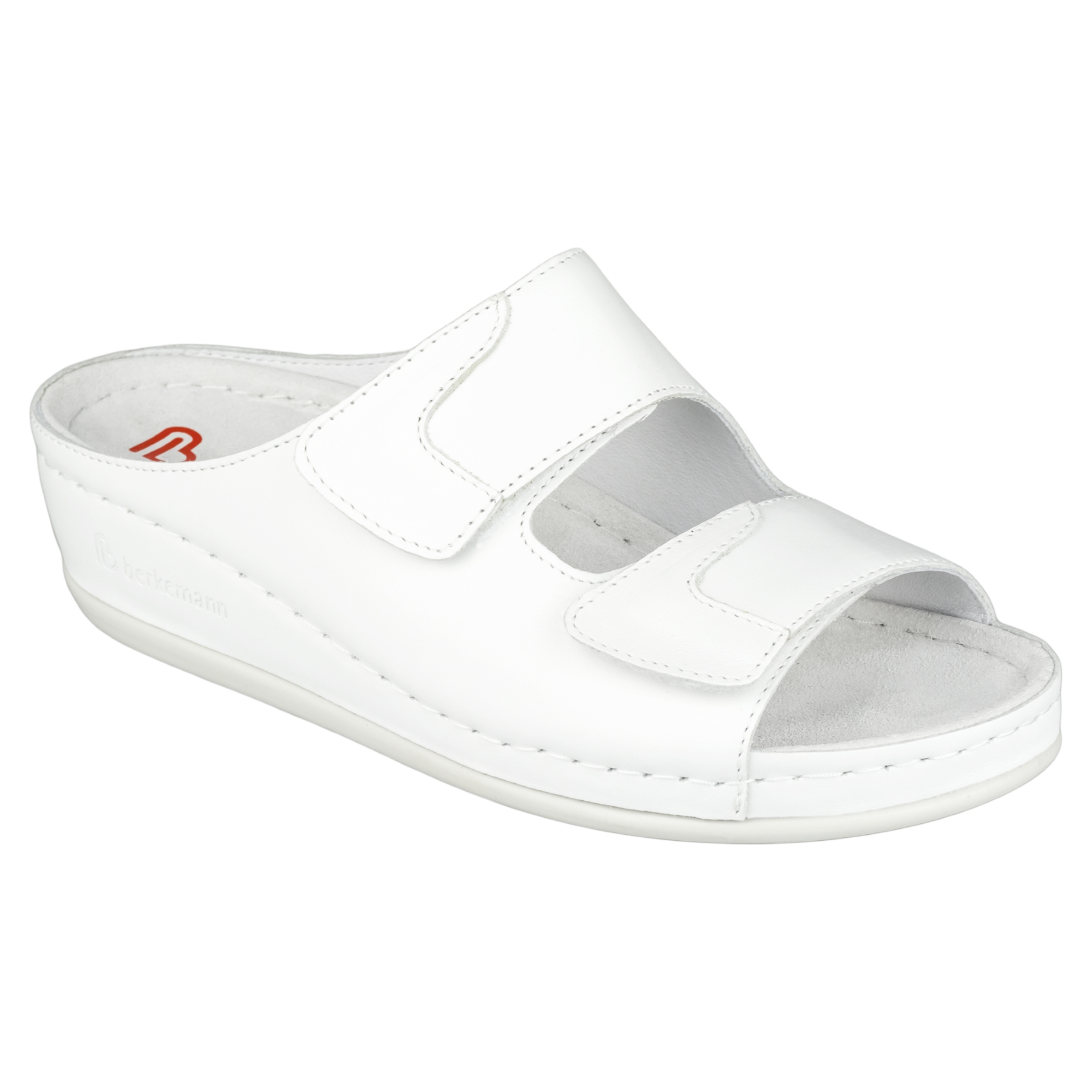 weiße pantolette 3-4 ansicht