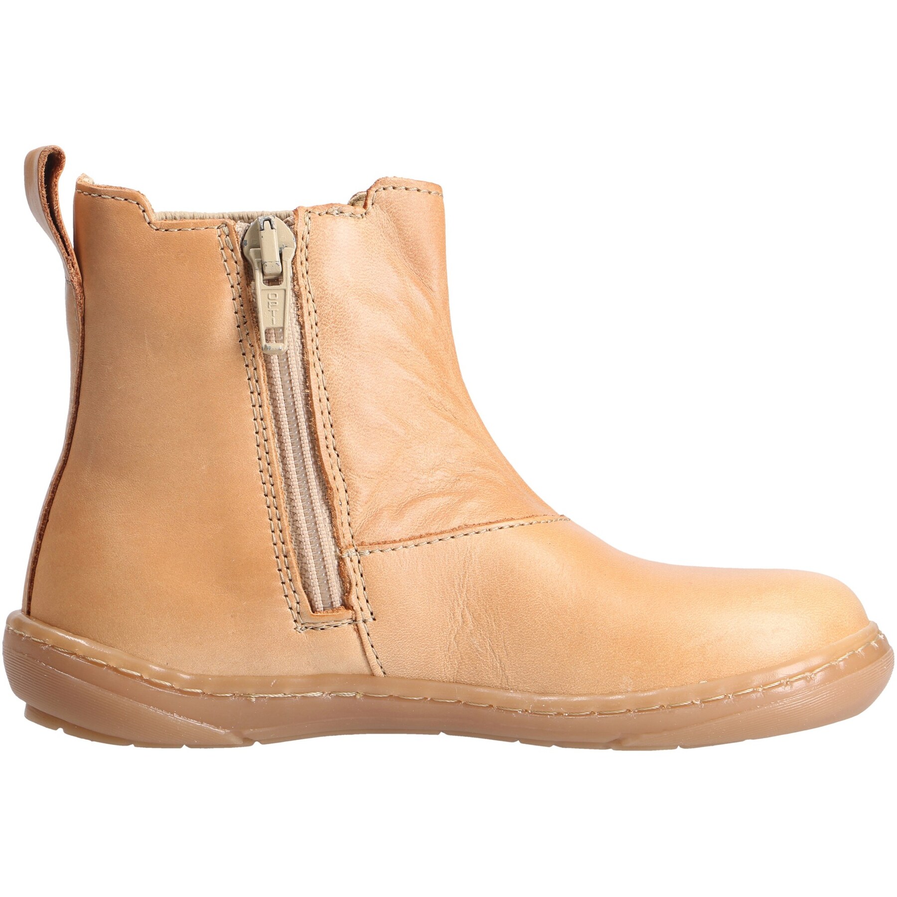 braune halbschuh seitenansicht rechts