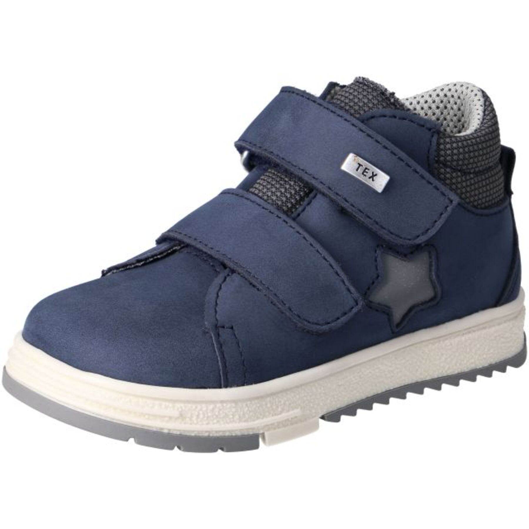 blaue lauflernschuhe 3-4 ansicht