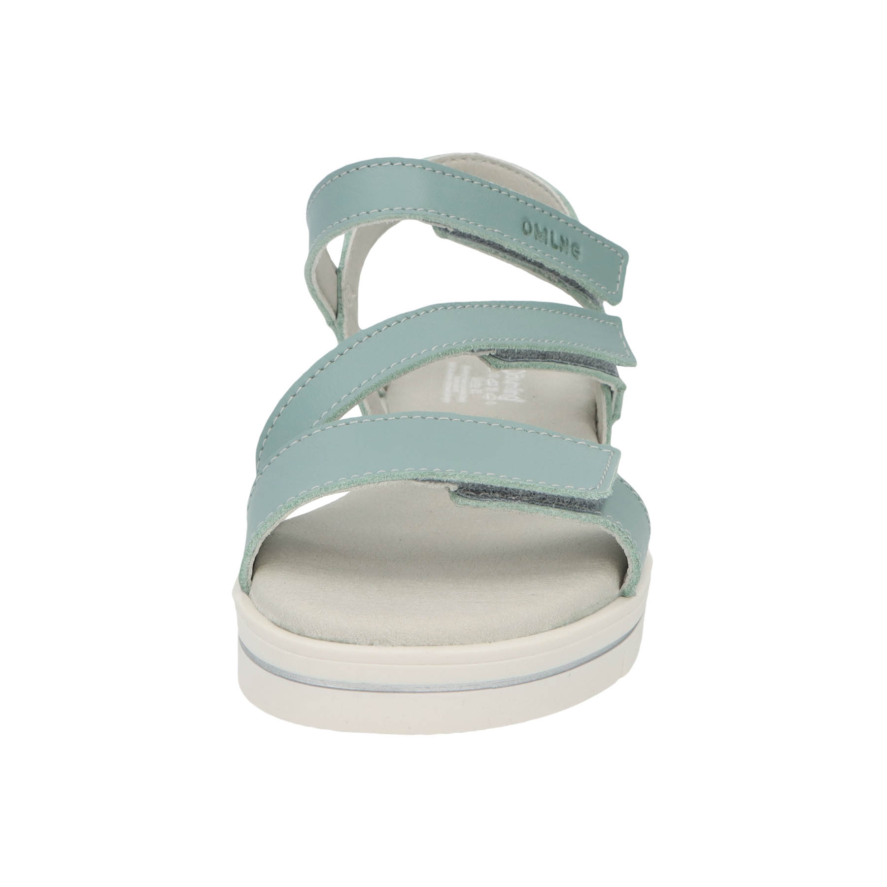 grüne sandale vorderansicht