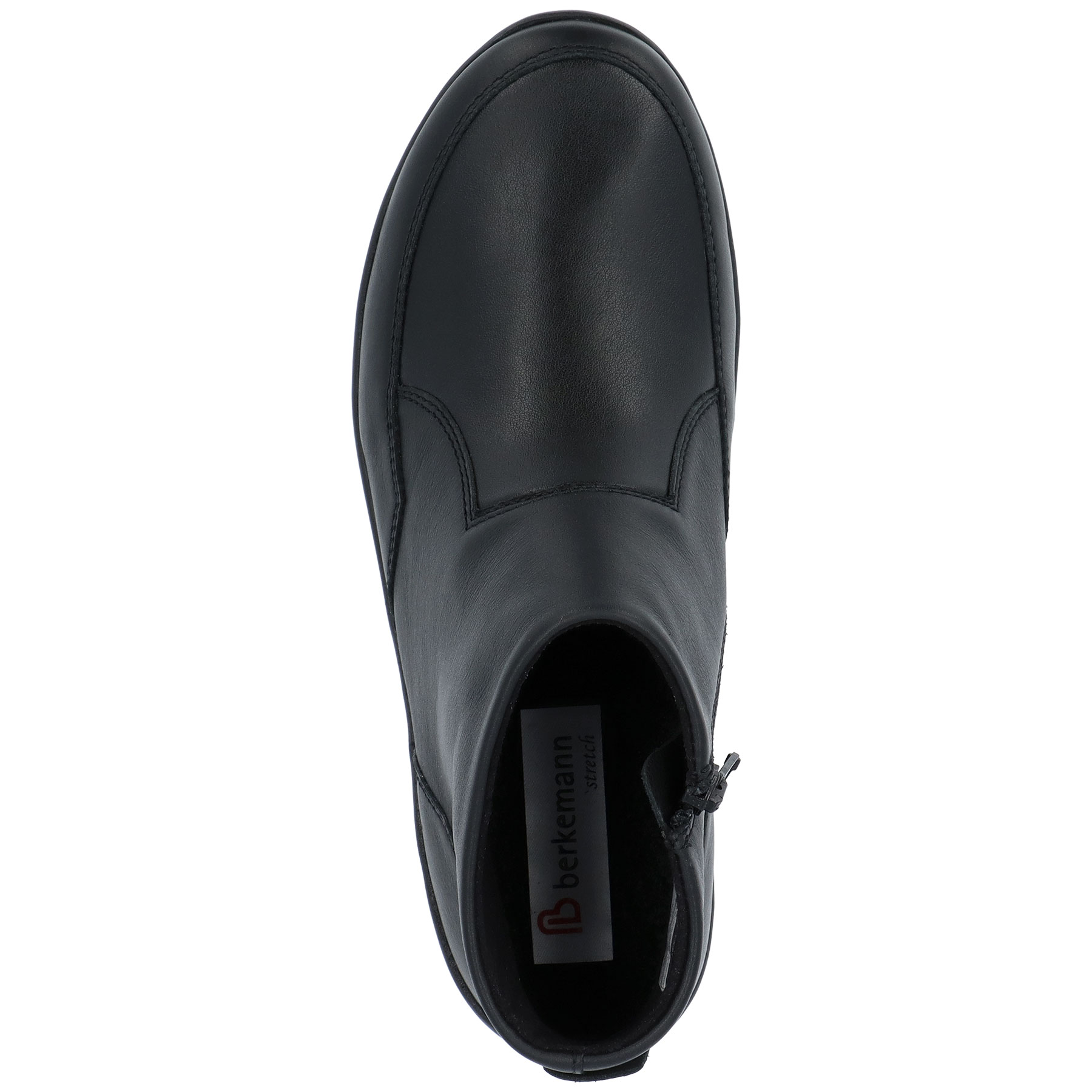 schwarze stiefeletten draufsicht