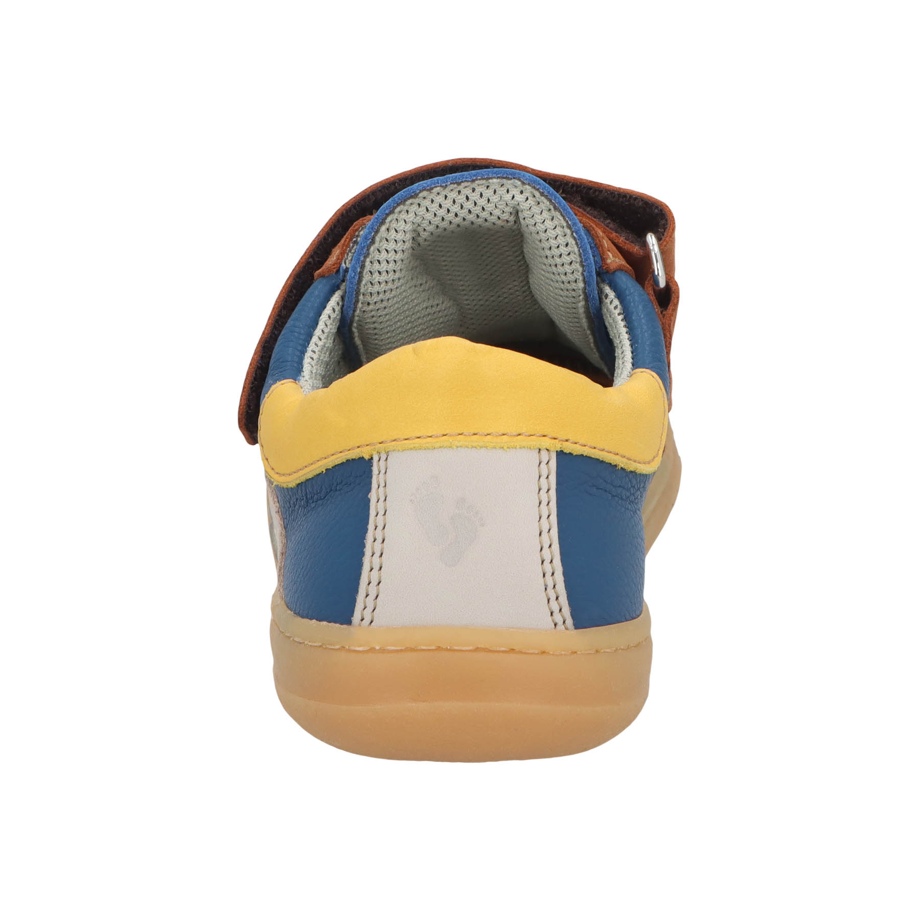 braune lauflernschuhe hinteransicht