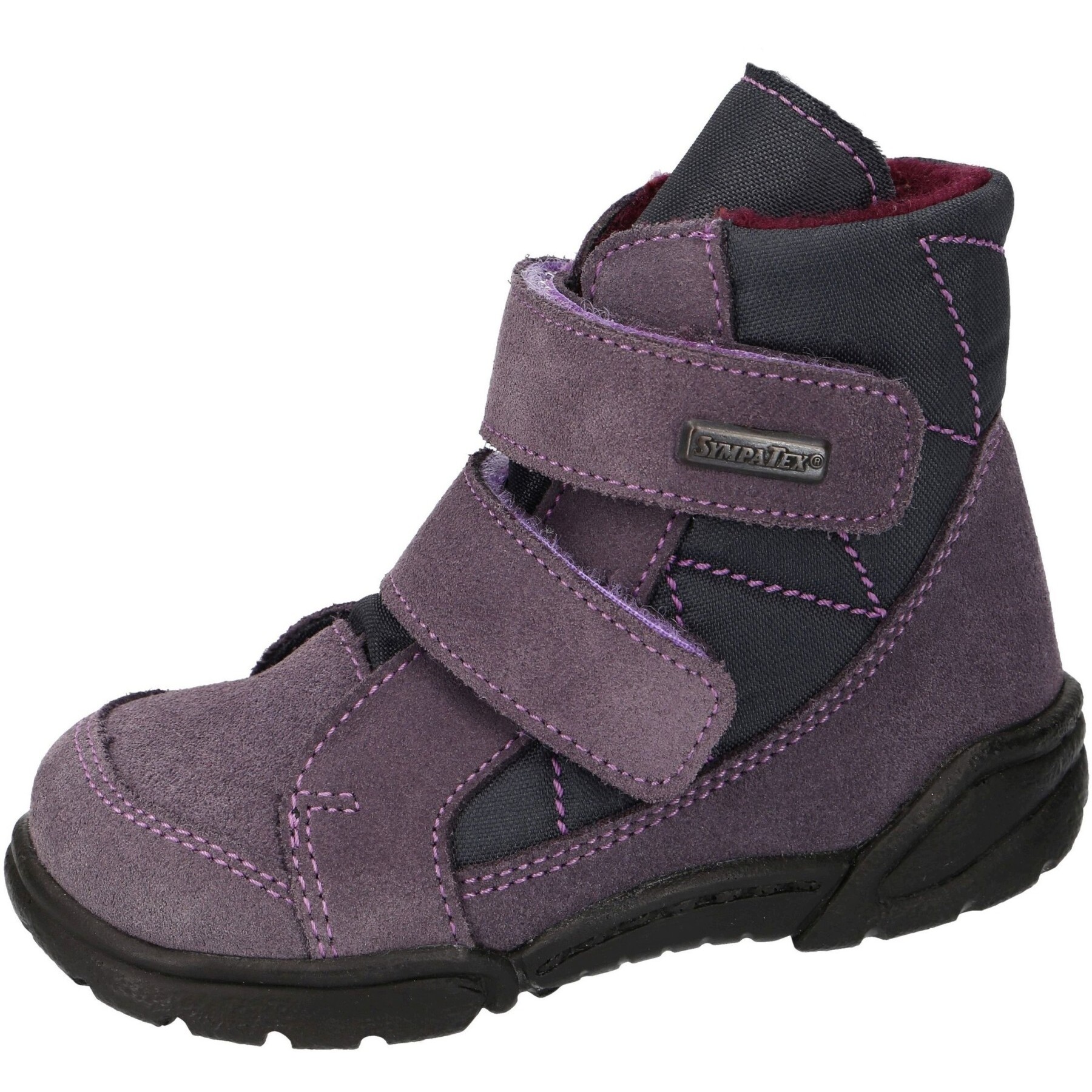 mehrfarbige stiefeletten 3-4 ansicht