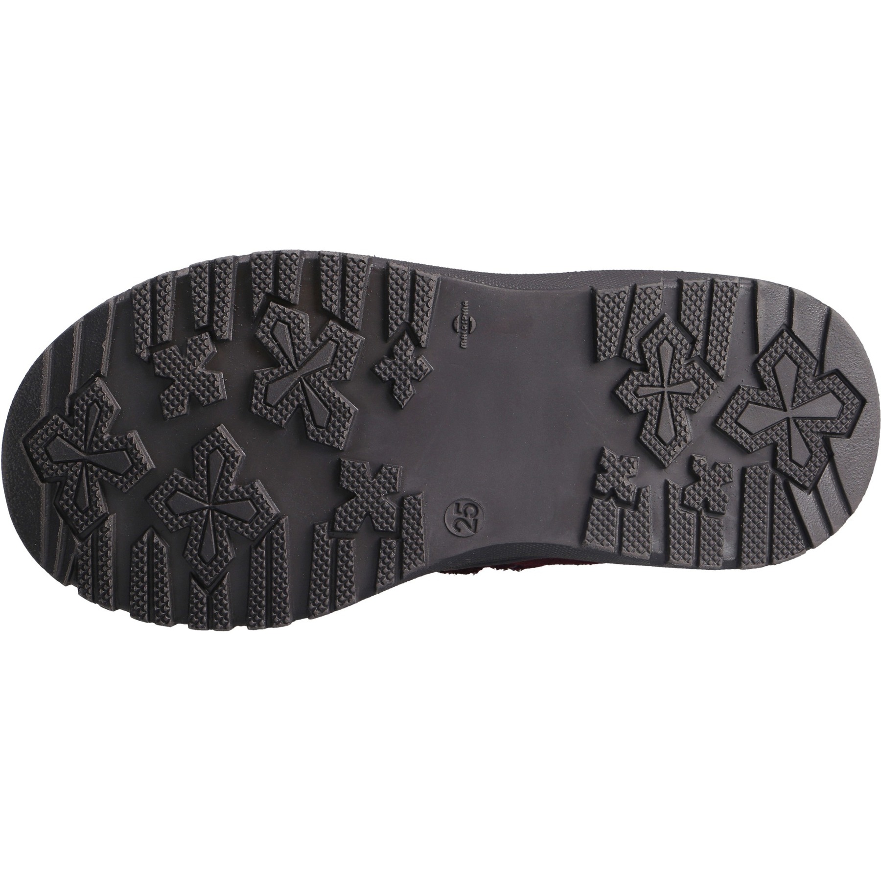 rote stiefeletten sohlenansicht