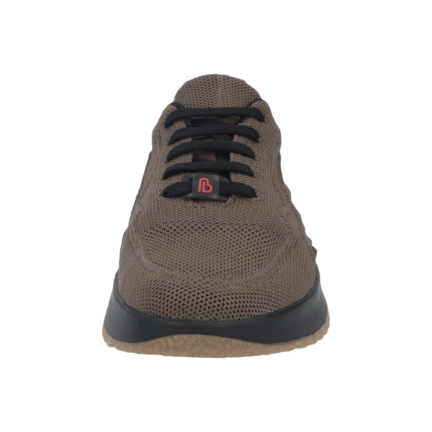 braune sneaker vorderansicht