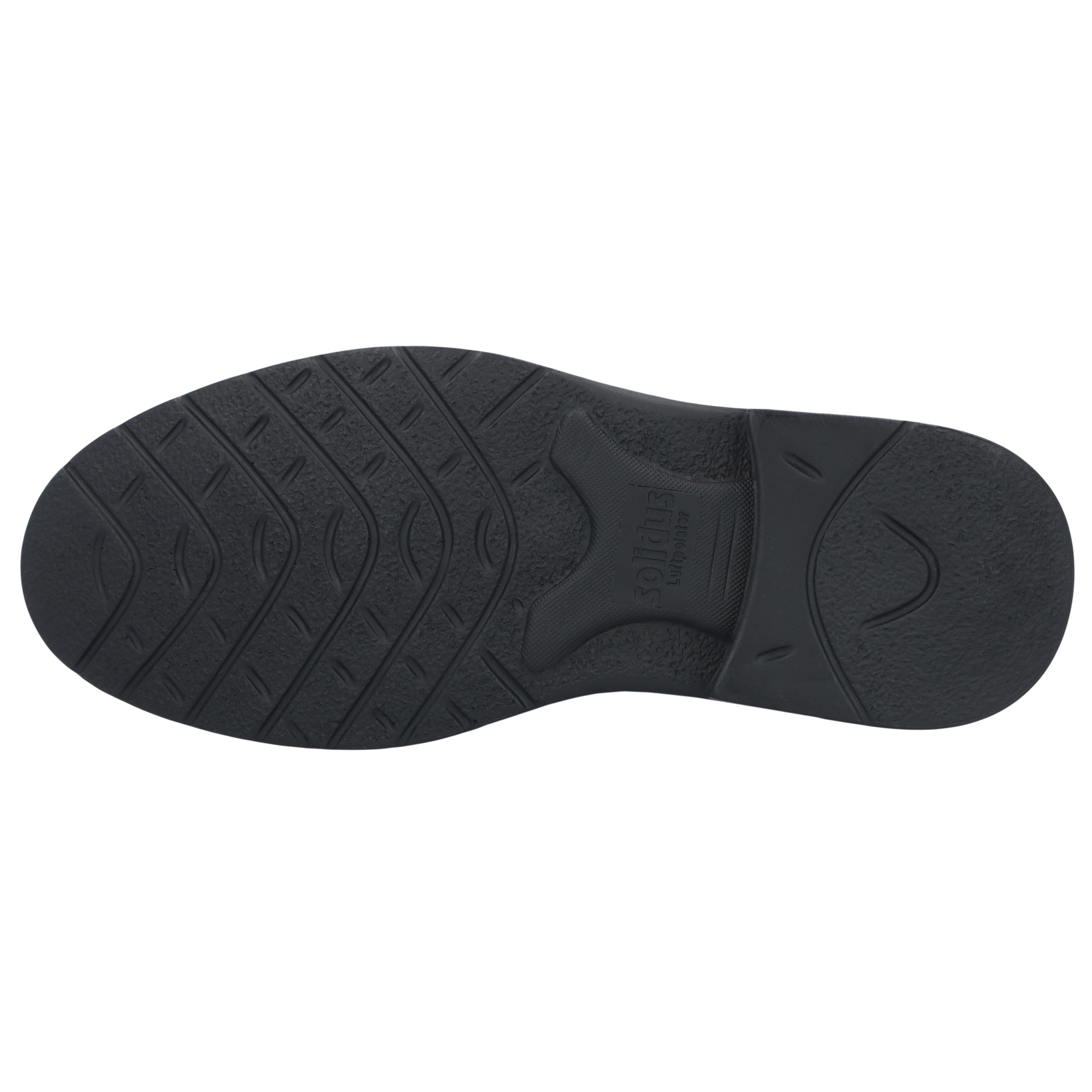 braune slipper sohlenansicht