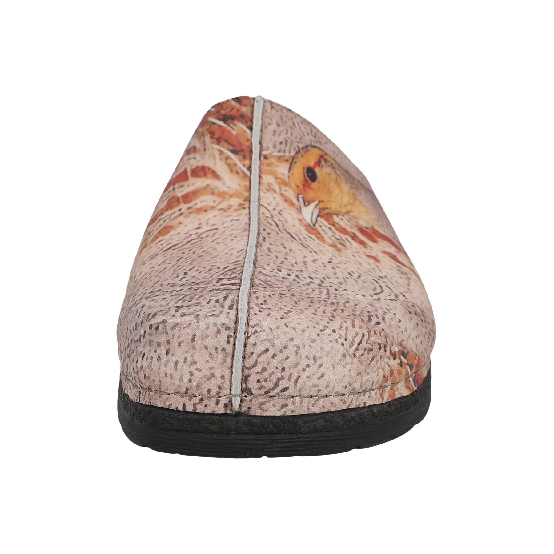 mehrfarbige pantolette vorderansicht