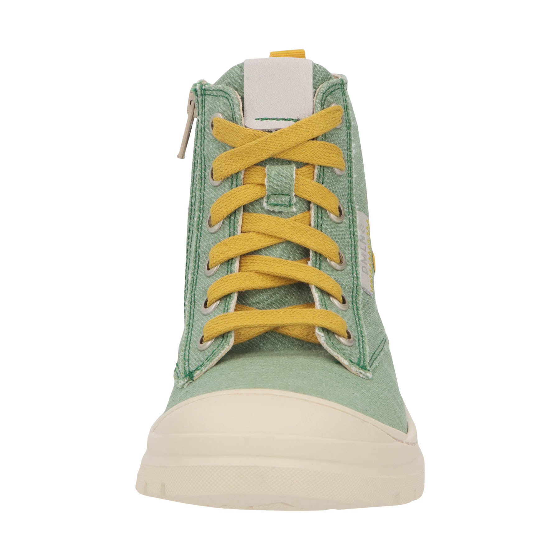 grüne stiefeletten vorderansicht