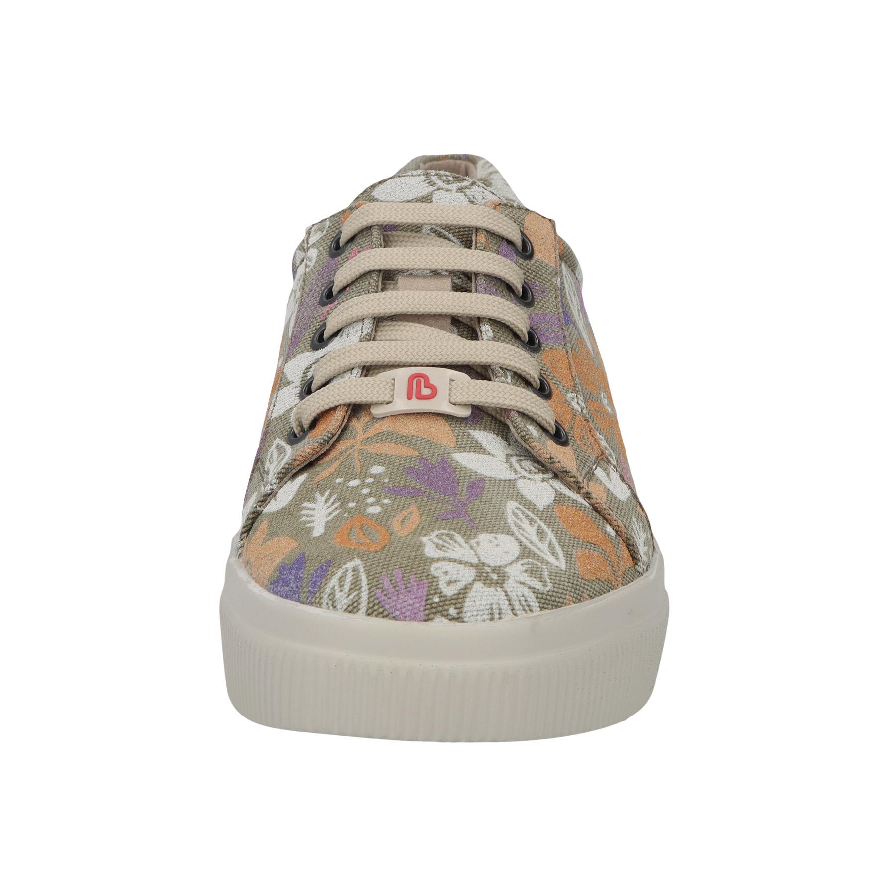 mehrfarbige halbschuh vorderansicht