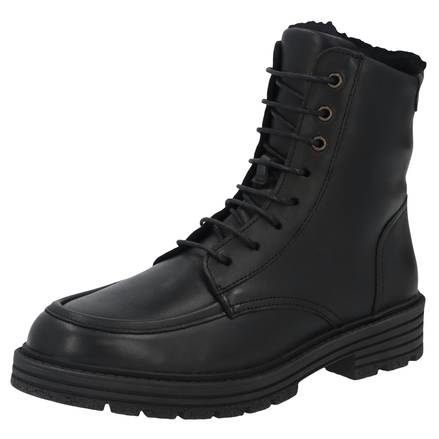 schwarze stiefel 3-4 ansicht
