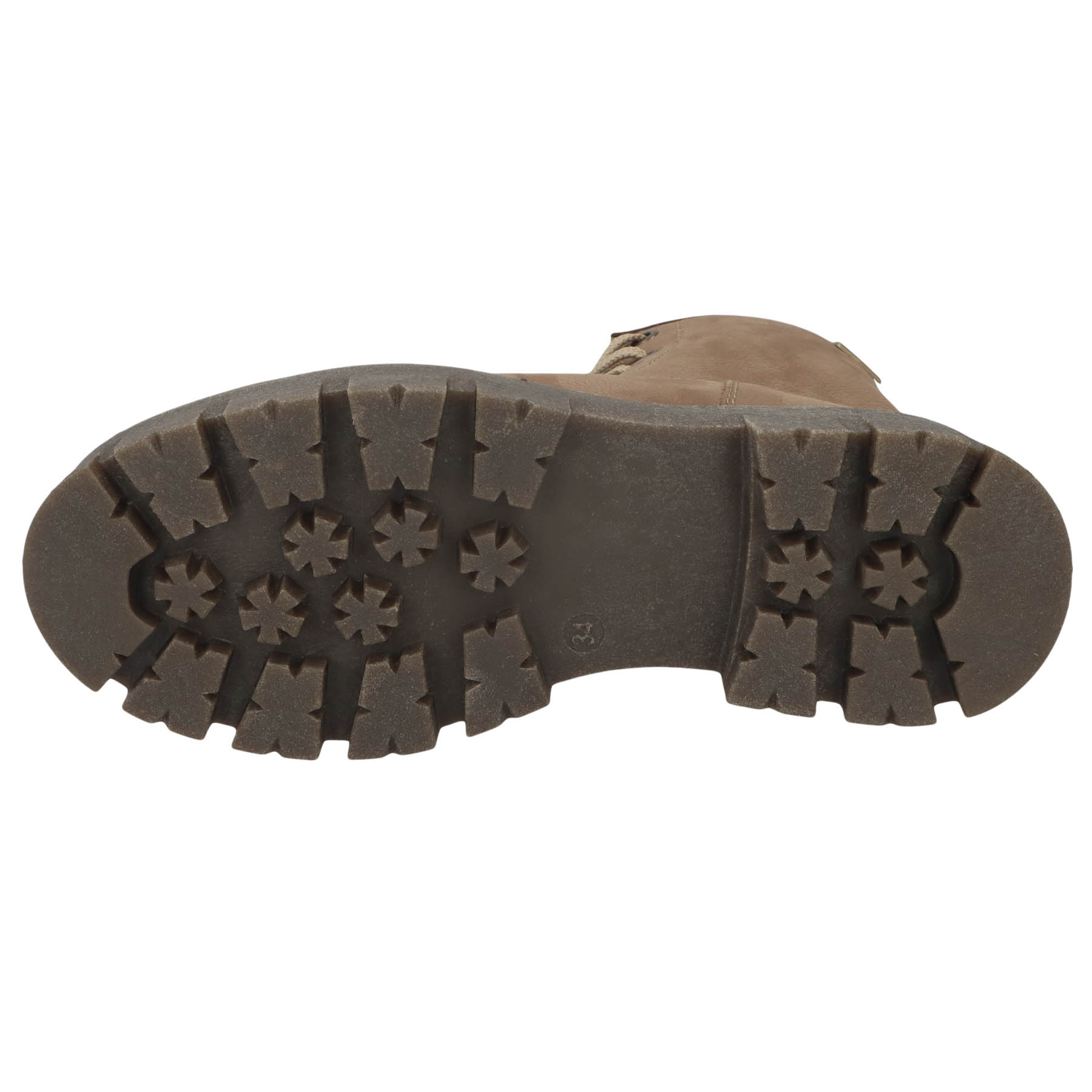 braune stiefeletten sohlenansicht