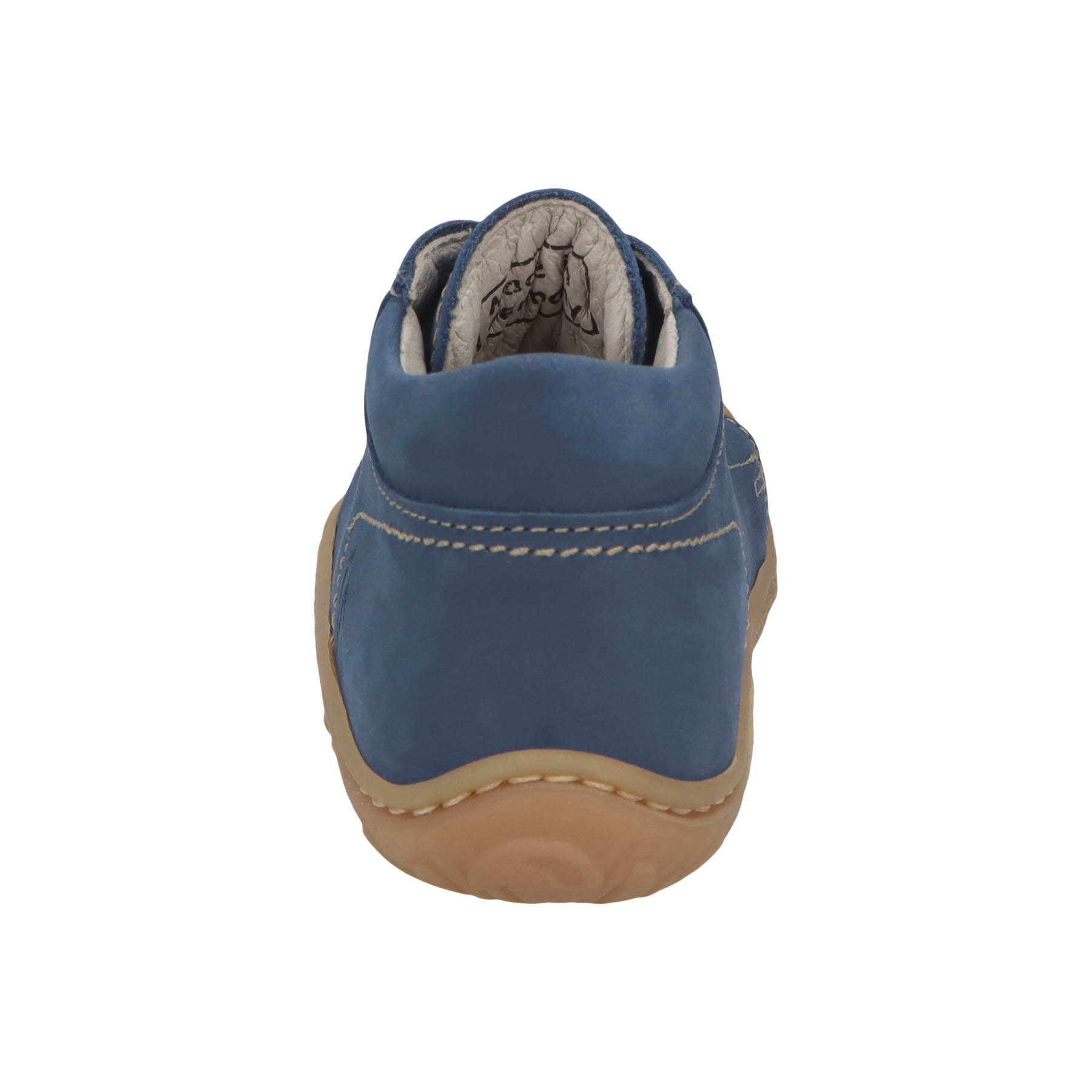 blaue lauflernschuhe hinteransicht