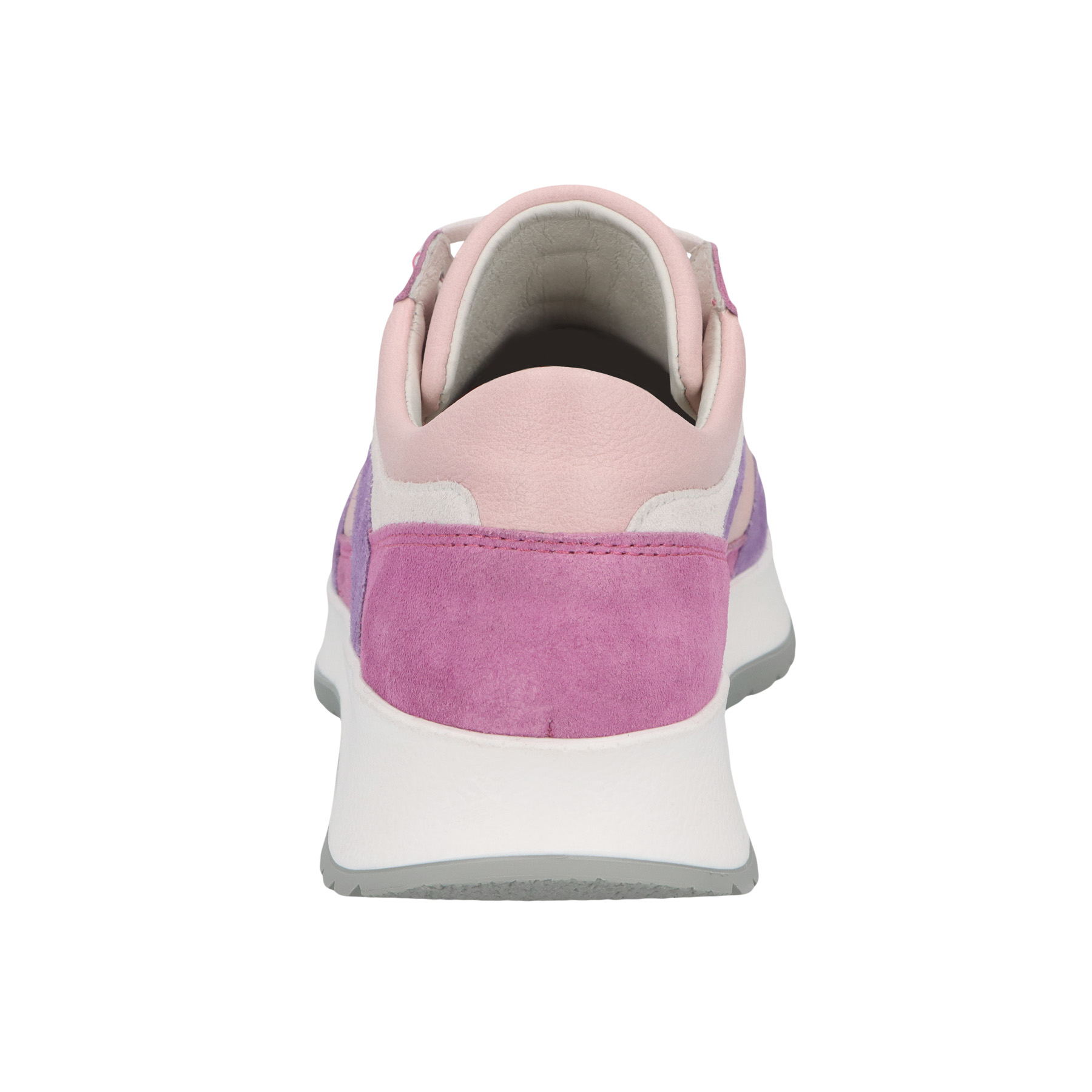mehrfarbige sneaker hinteransicht