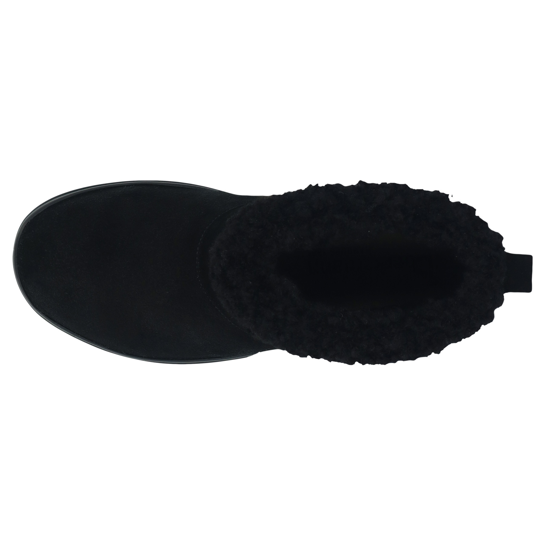 schwarze stiefeletten draufsicht