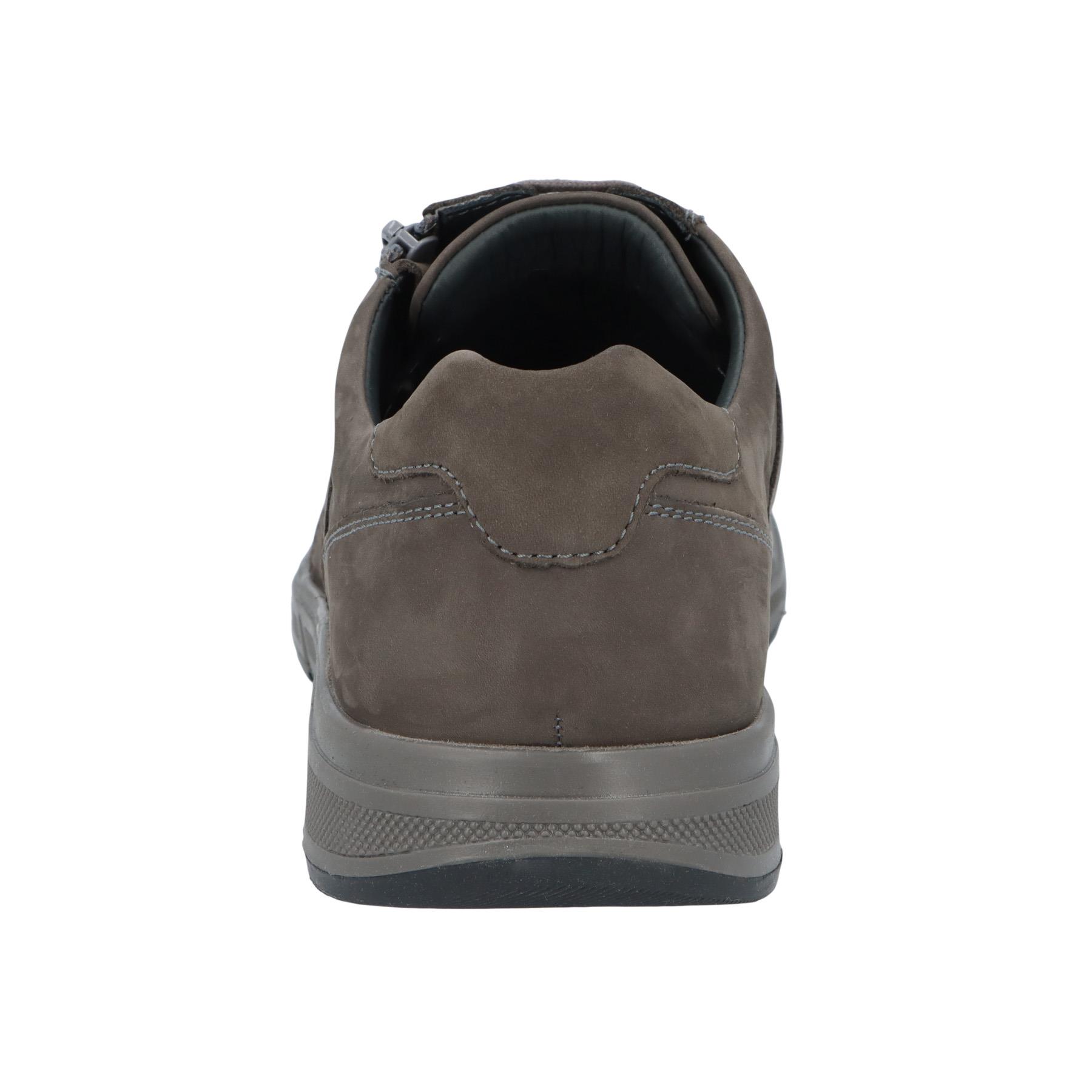 graue halbschuh hinteransicht