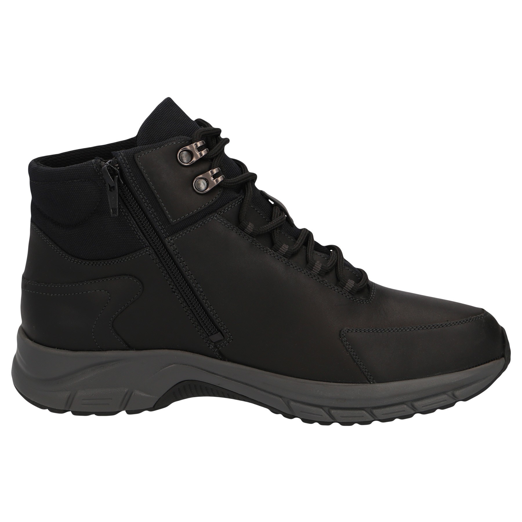 schwarze stiefel seitenansicht rechts