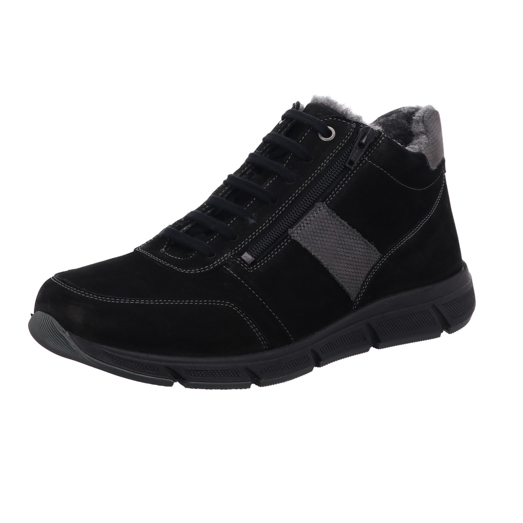 schwarze stiefel 3-4 ansicht