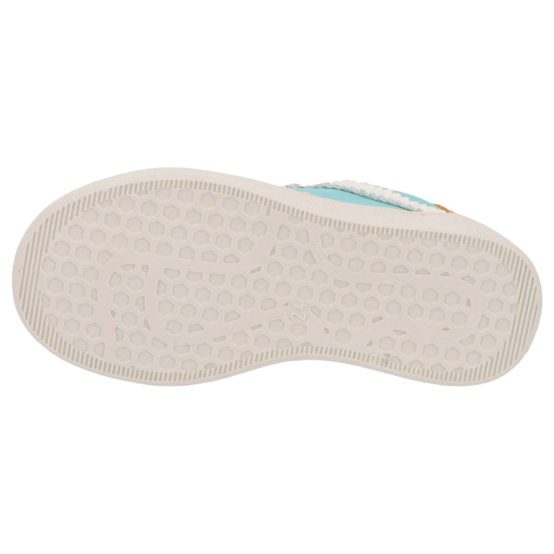 grüne lauflernschuhe sohlenansicht