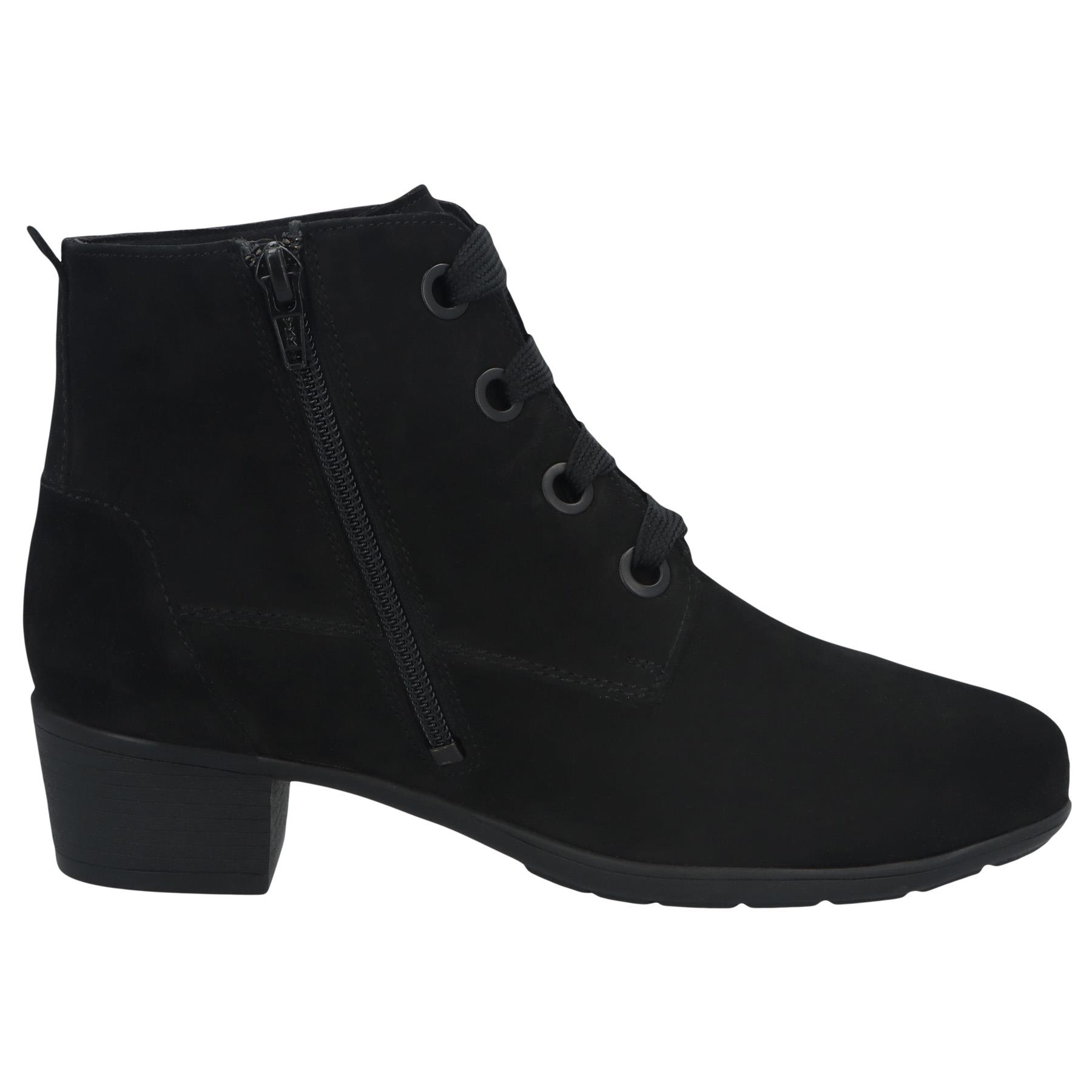 schwarze stiefel seitenansicht rechts
