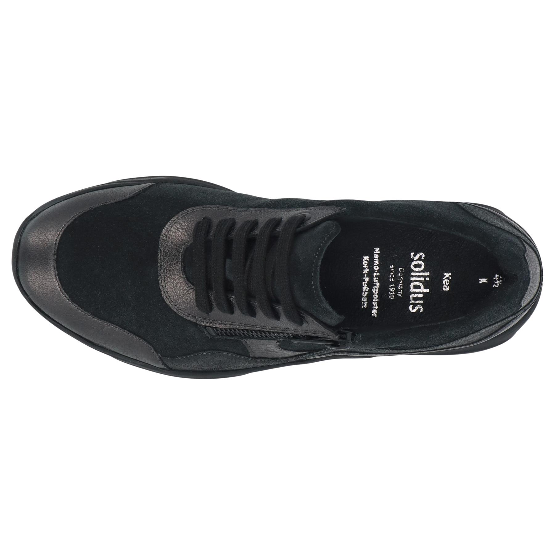 graue halbschuh draufsicht