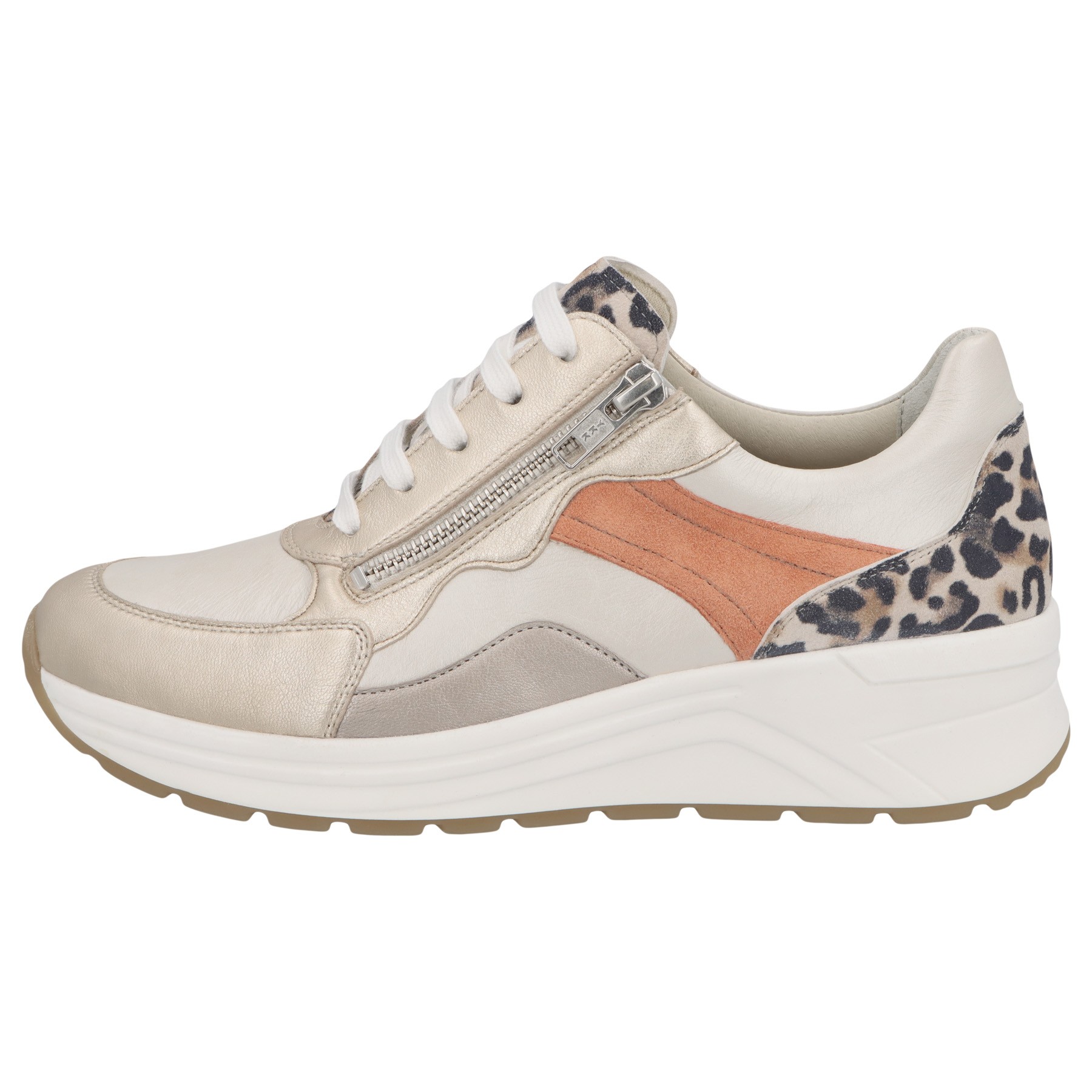 graue halbschuh seitenansicht links