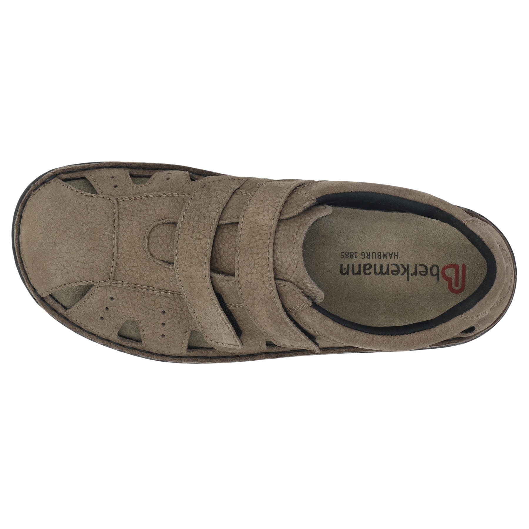 braune halbschuh draufsicht
