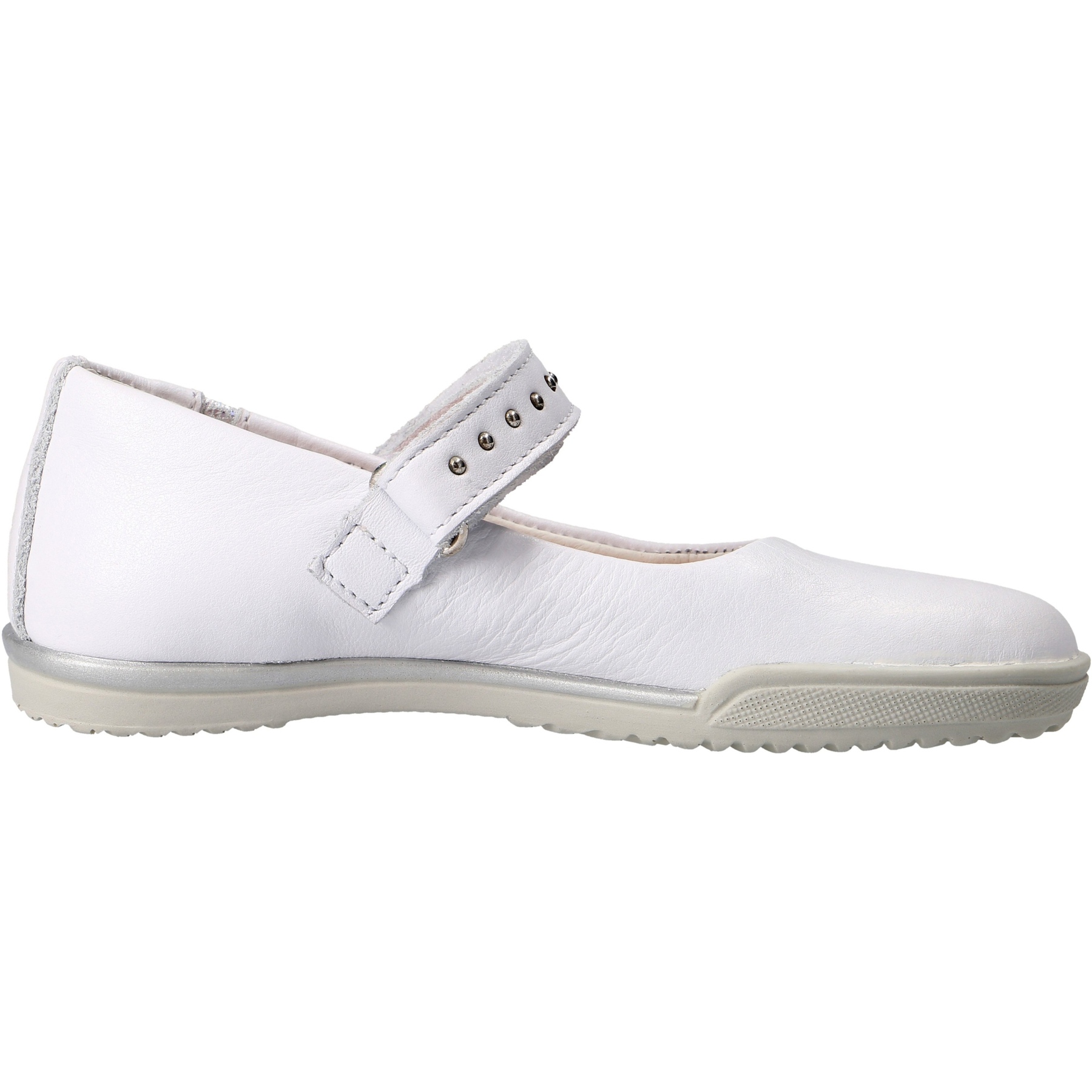 weiße ballerina seitenansicht rechts