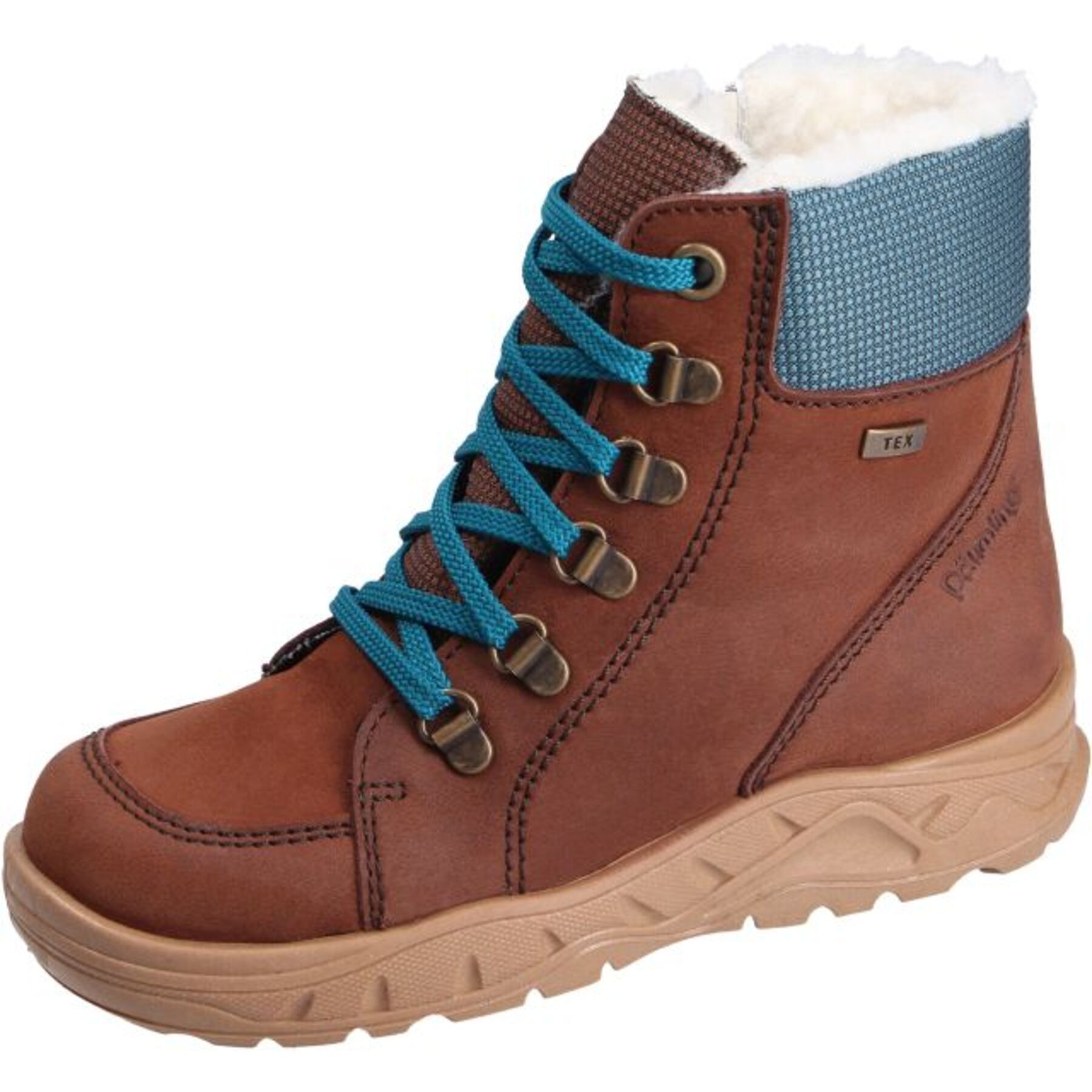 braune stiefeletten 3-4 ansicht