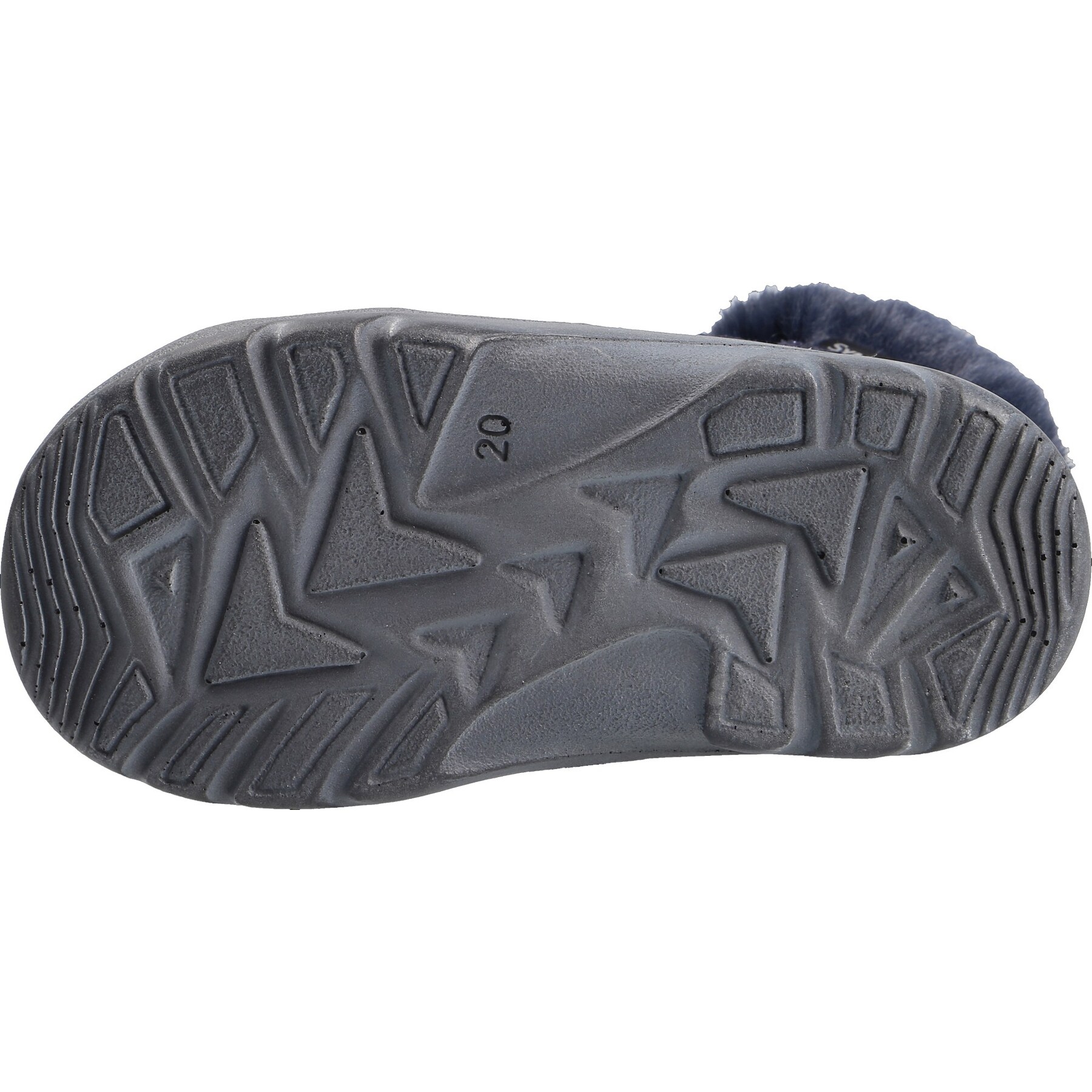 blaue stiefeletten sohlenansicht