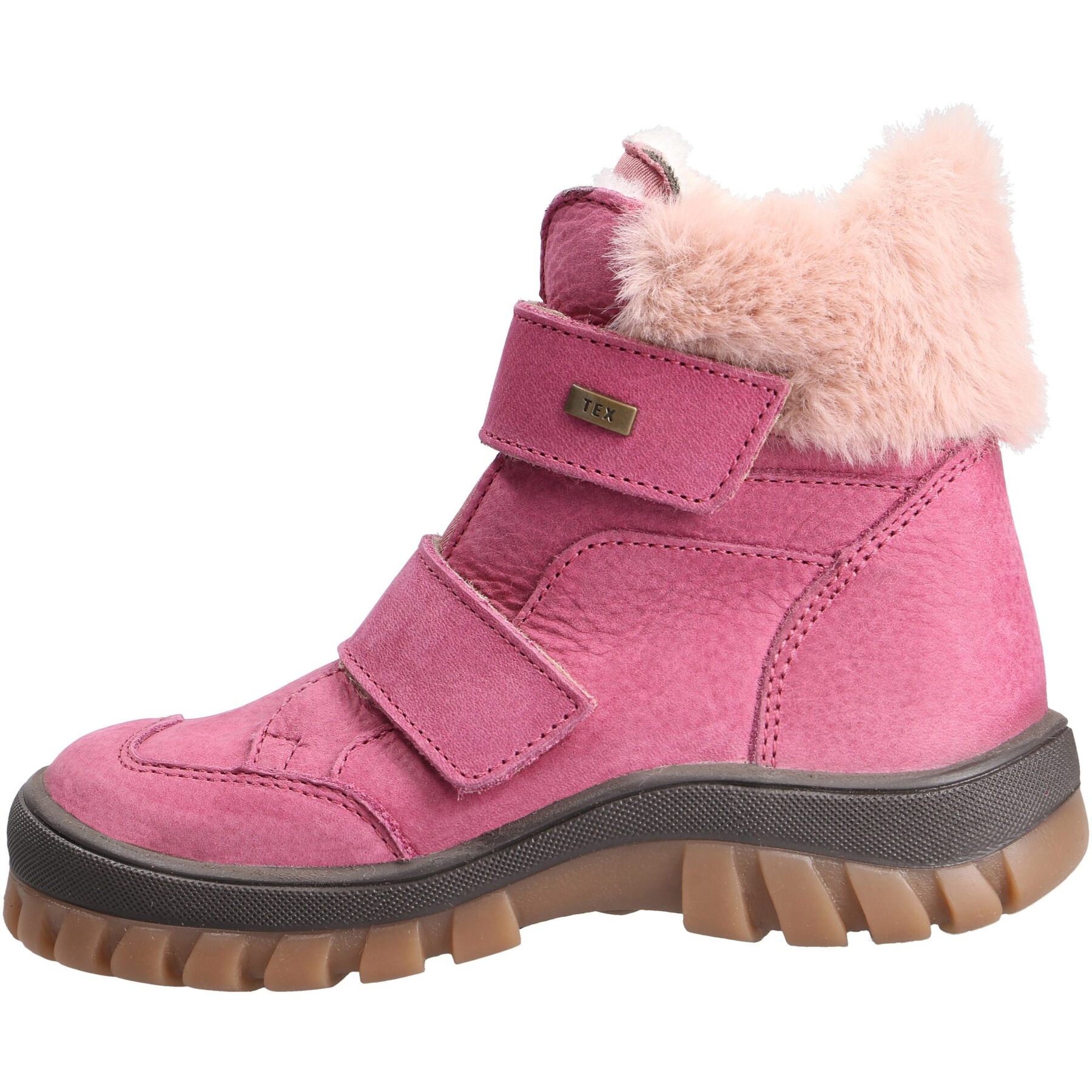 rote stiefeletten seitenansicht links