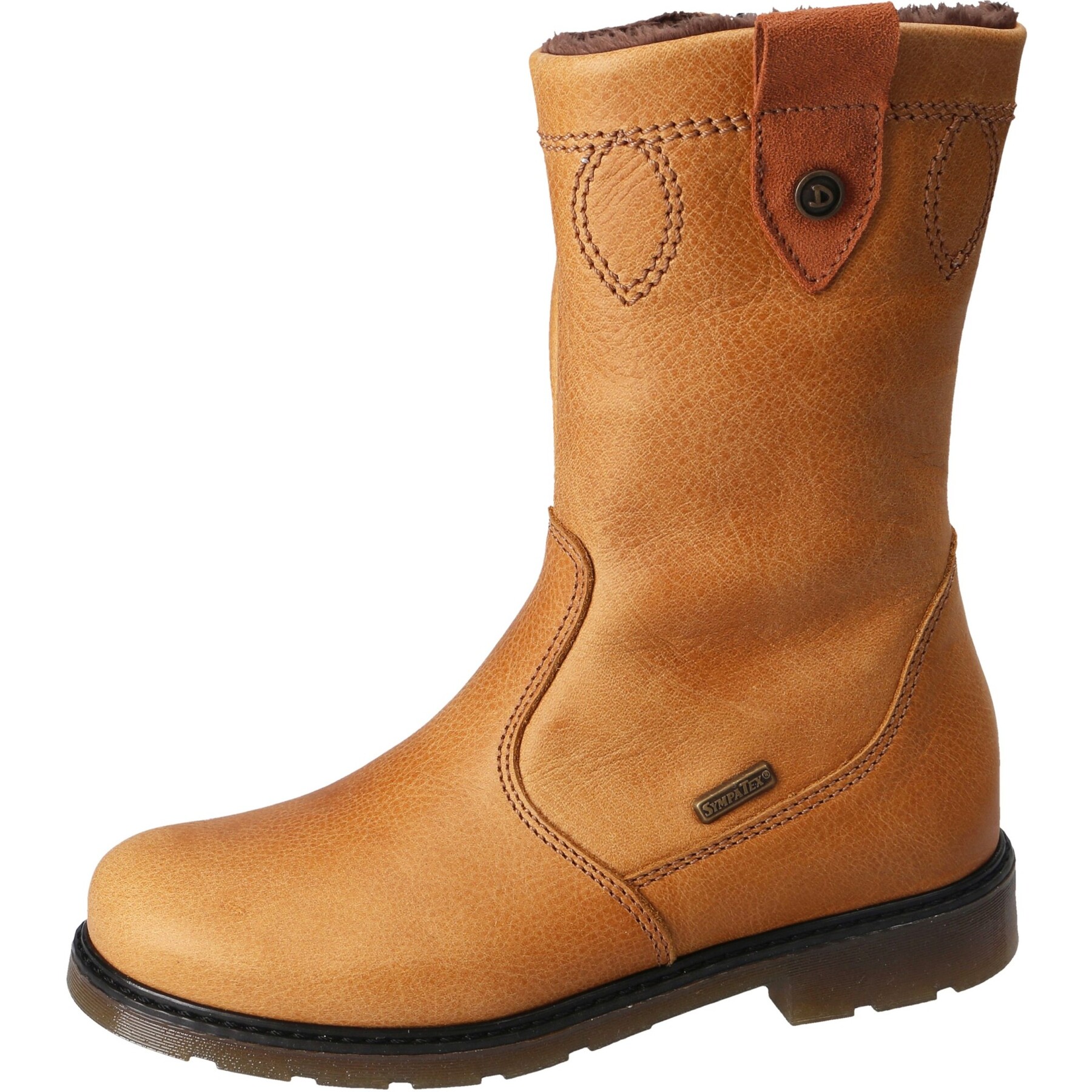 braune stiefel 3-4 ansicht