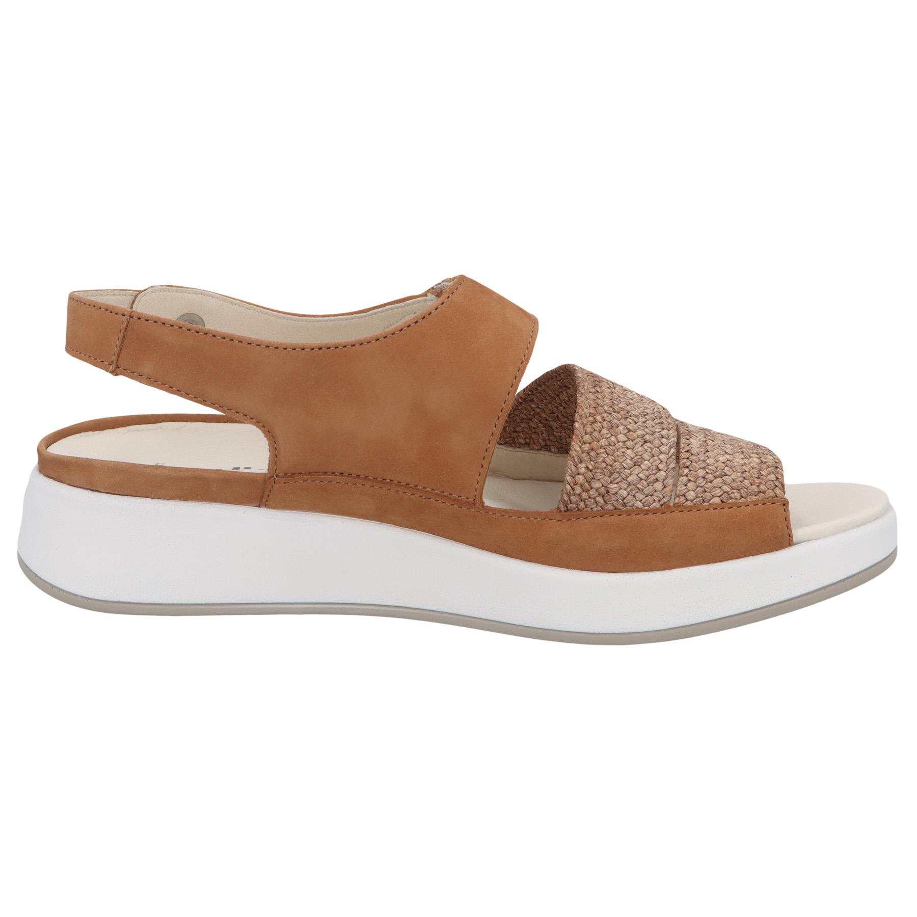 braune sandale seitenansicht rechts