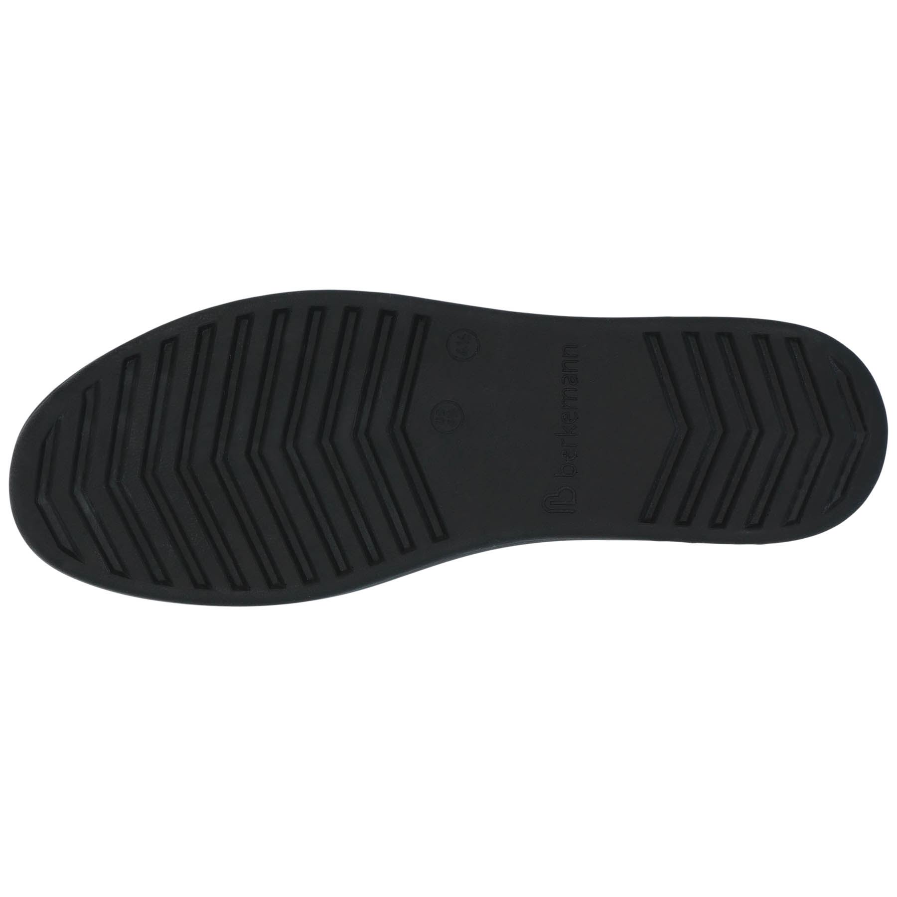 blaue halbschuh sohlenansicht