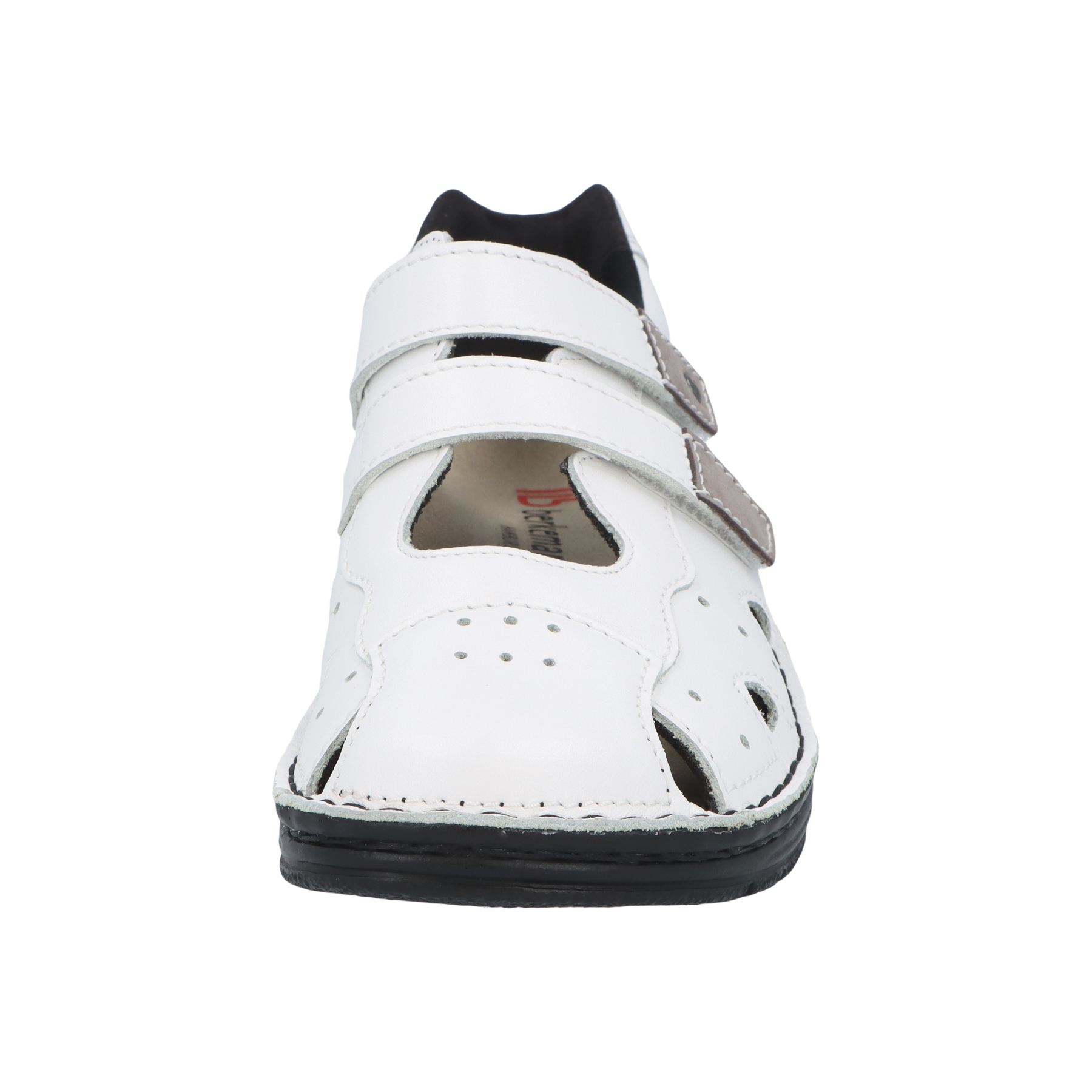 weiße halbschuh vorderansicht