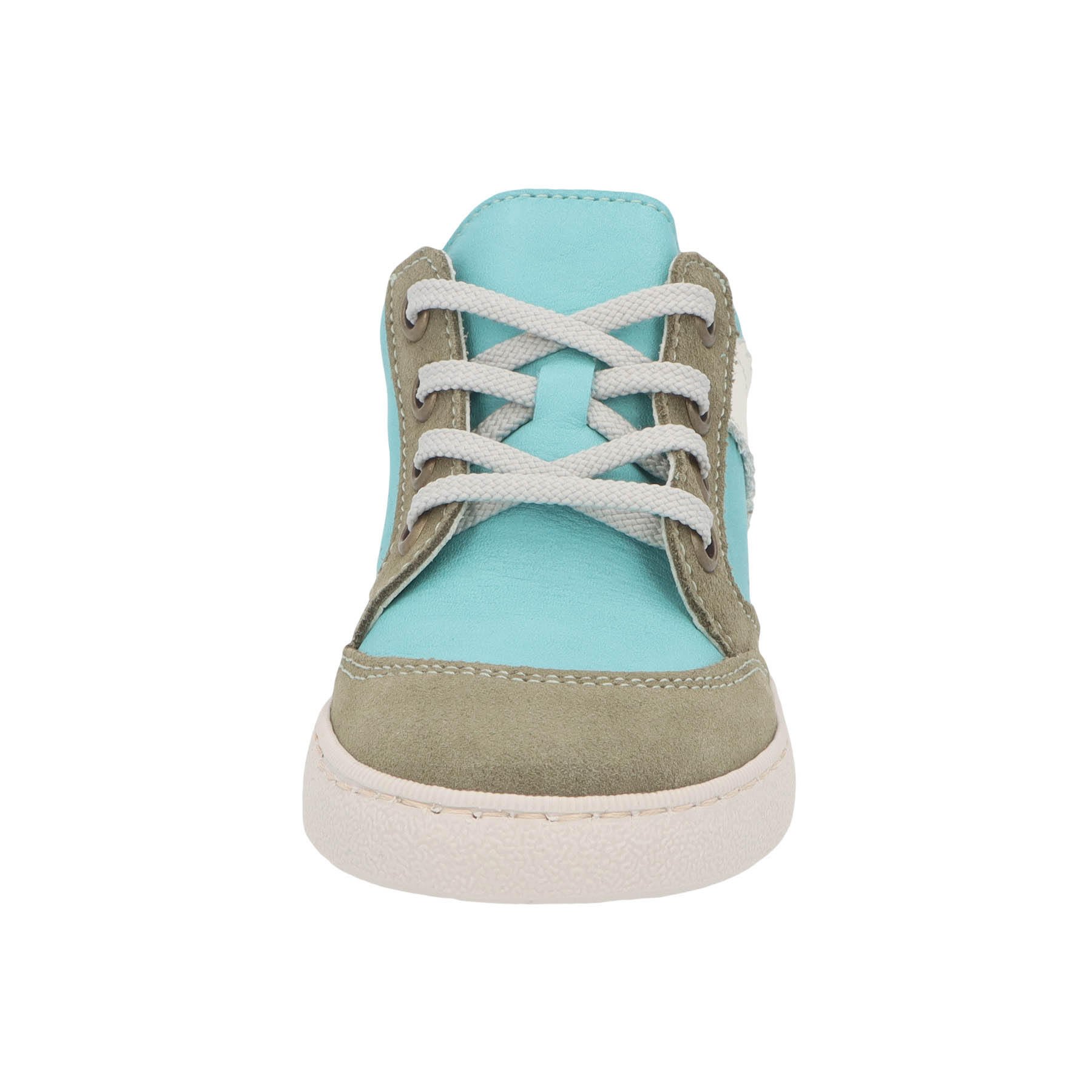 grüne lauflernschuhe vorderansicht