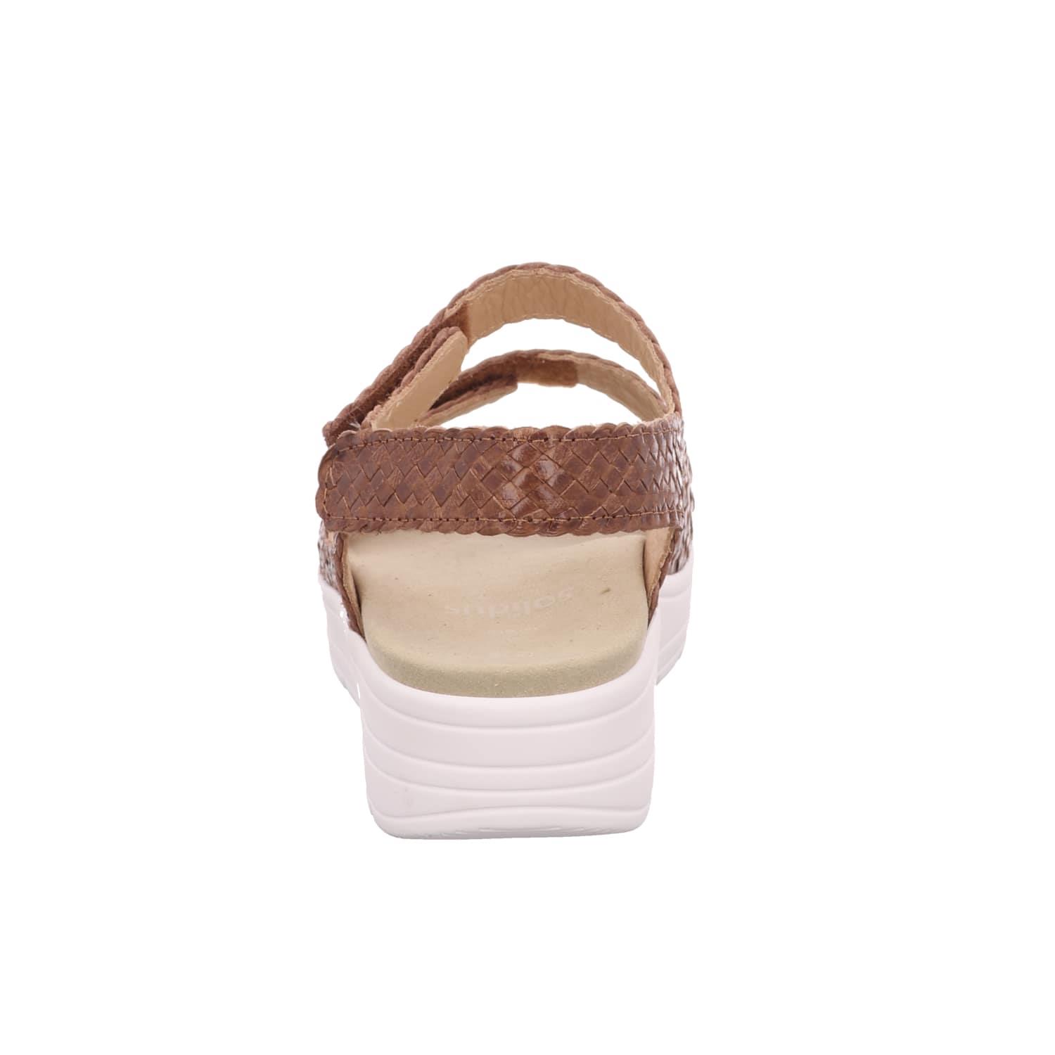 braune sandale draufsicht