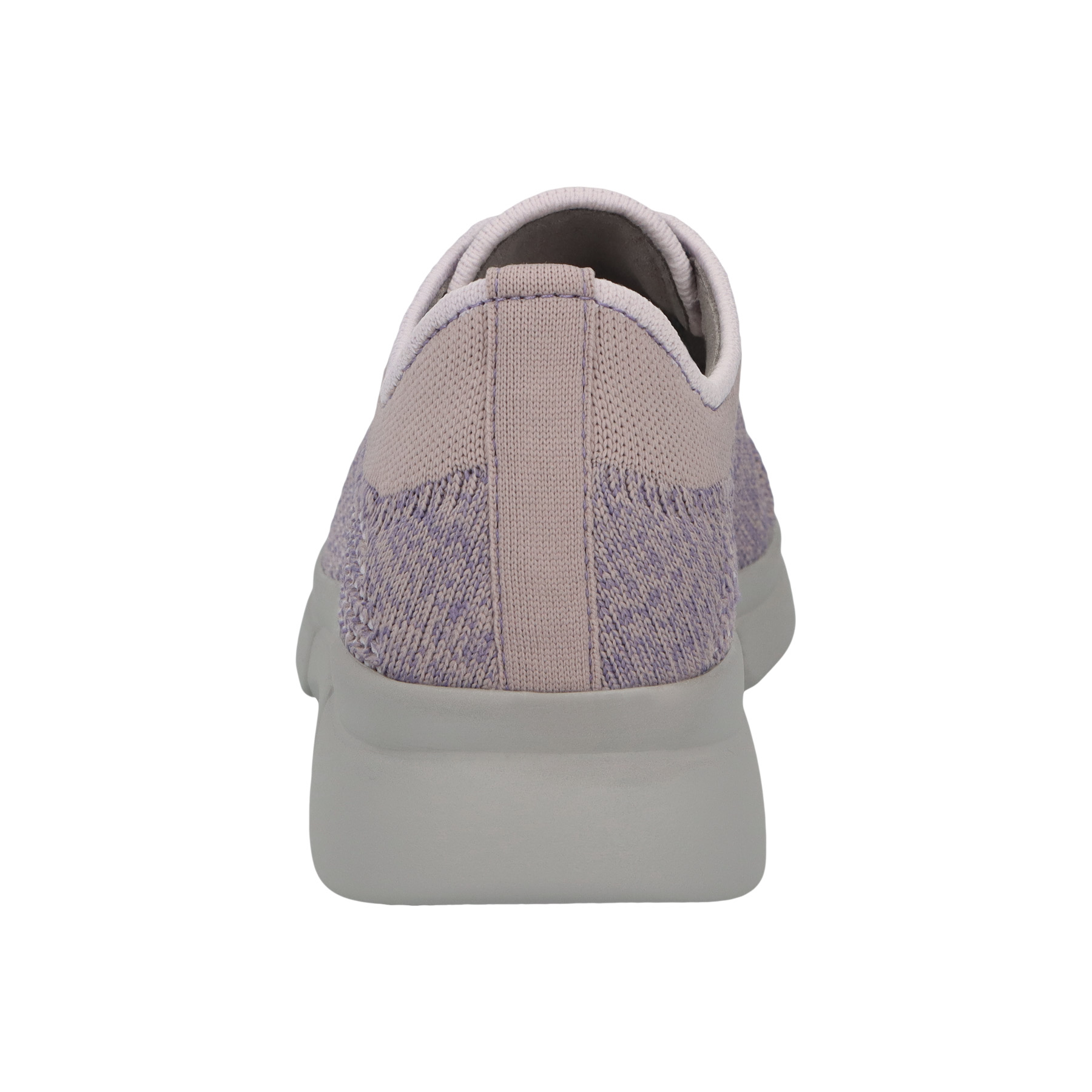 blaue sneaker hinteransicht