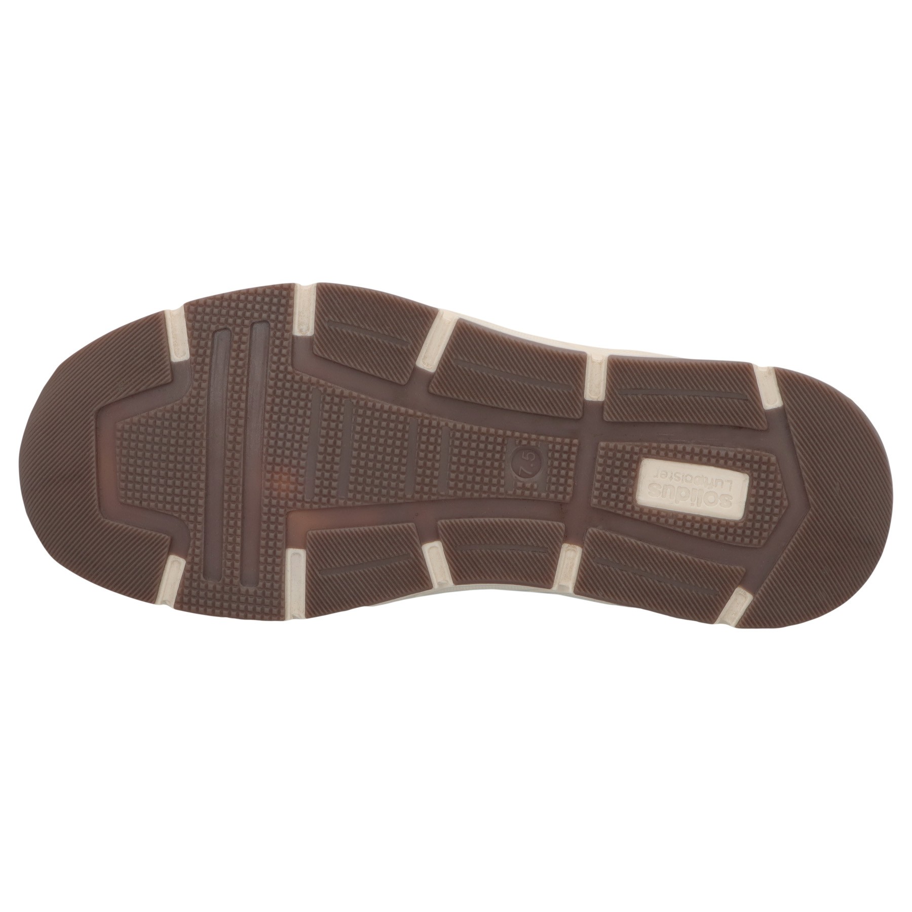 braune halbschuh sohlenansicht