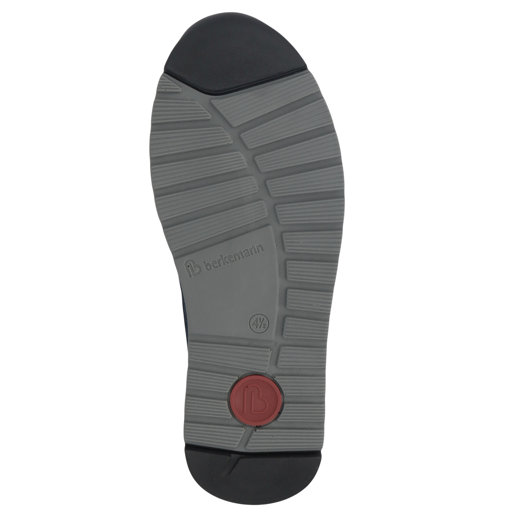 schwarze halbschuh sohlenansicht