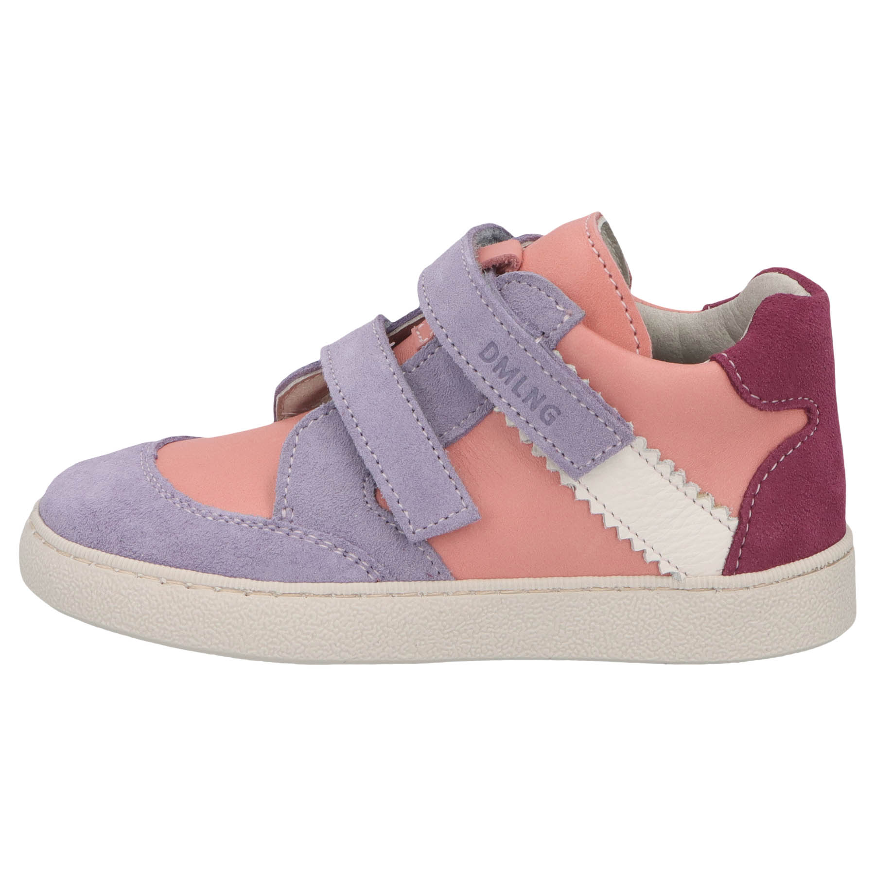 rote lauflernschuhe seitenansicht links