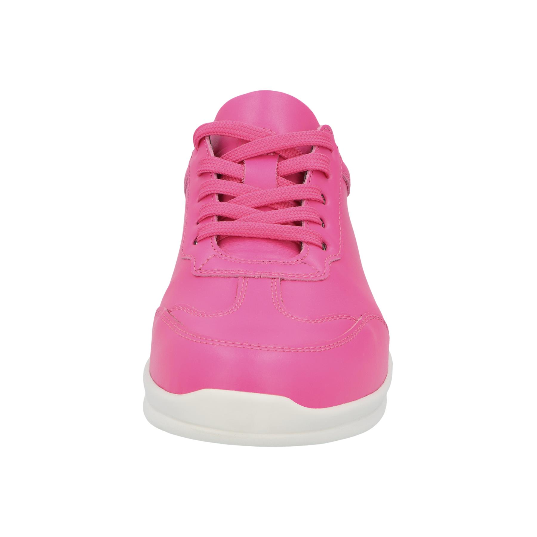 rote halbschuh vorderansicht