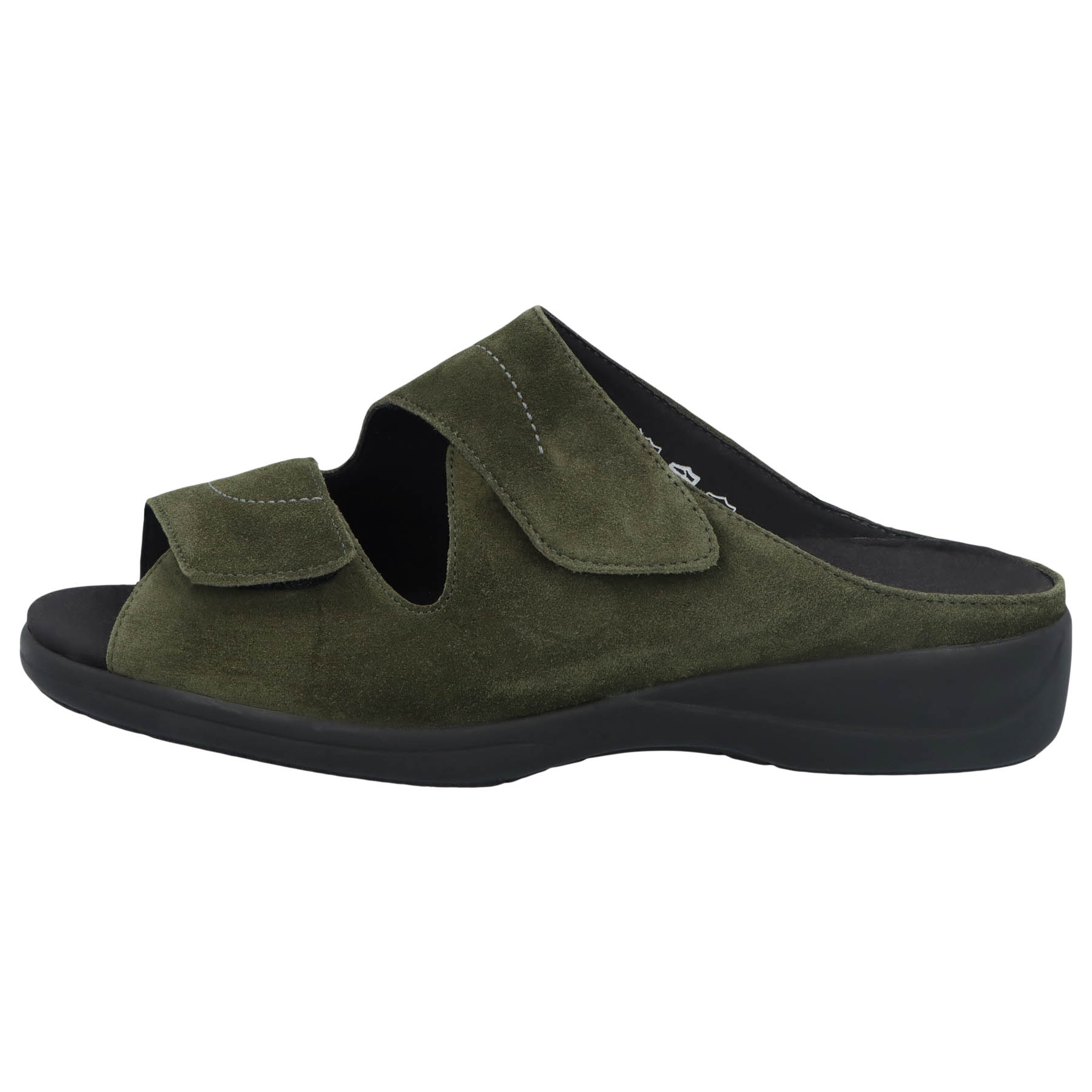 braune sandale seitenansicht links