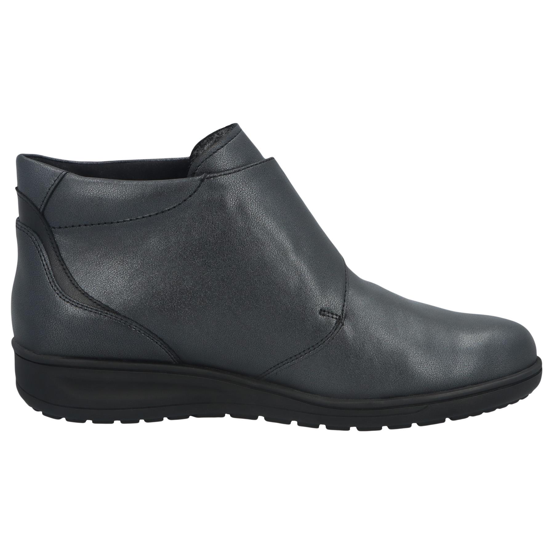 graue stiefel seitenansicht rechts