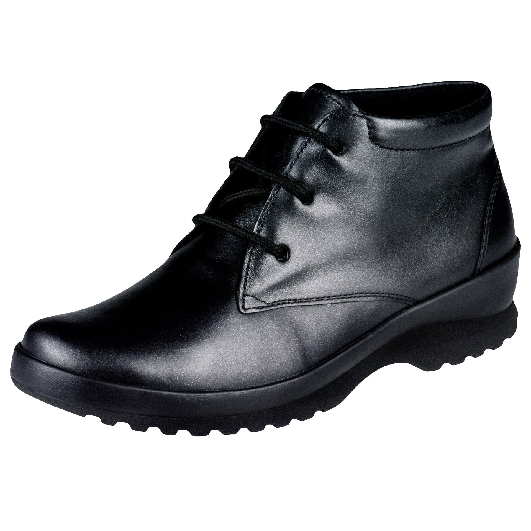 schwarze stiefeletten 3-4 ansicht