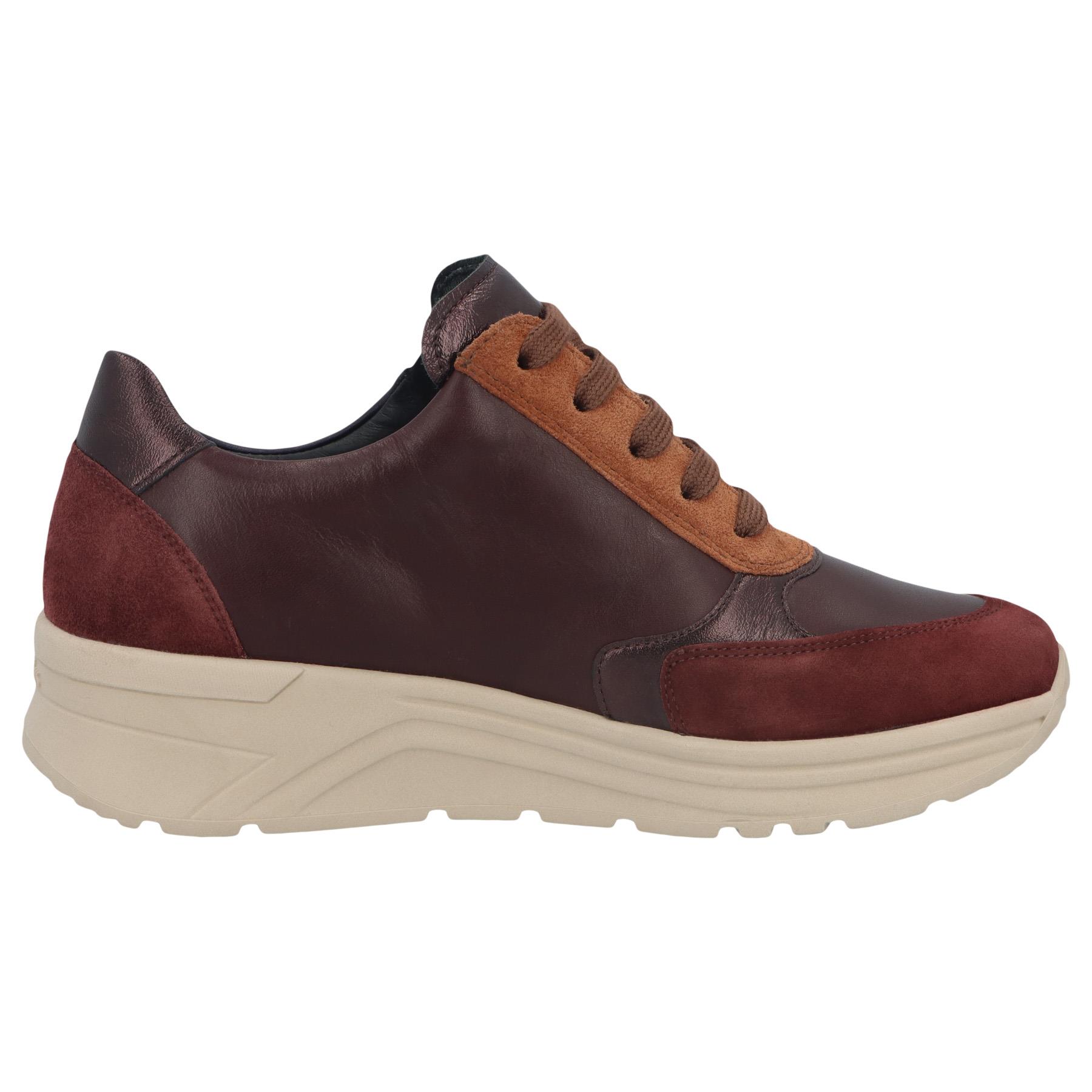 rote halbschuh seitenansicht rechts