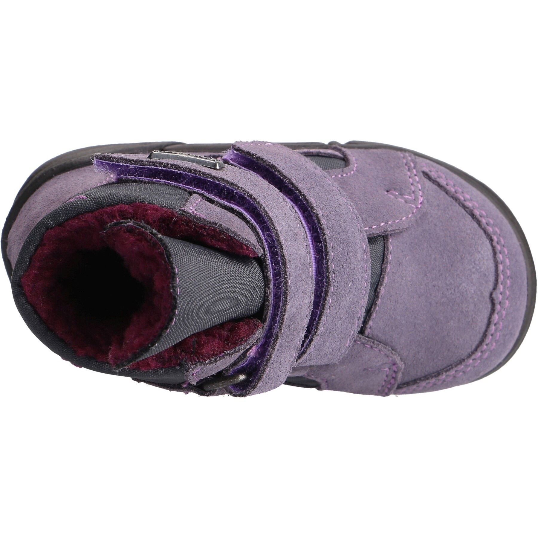 mehrfarbige stiefeletten draufsicht