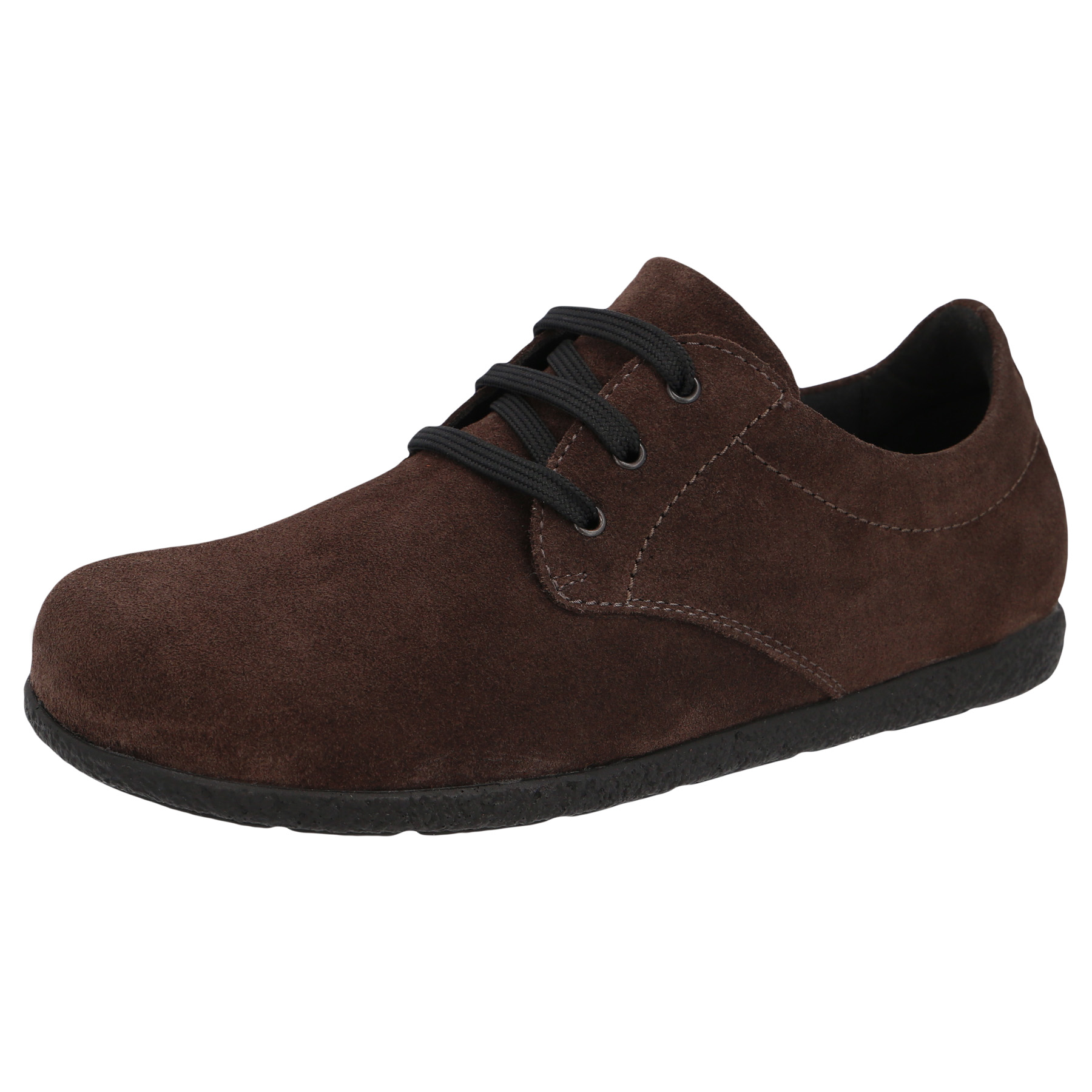 braune halbschuh 3-4 ansicht