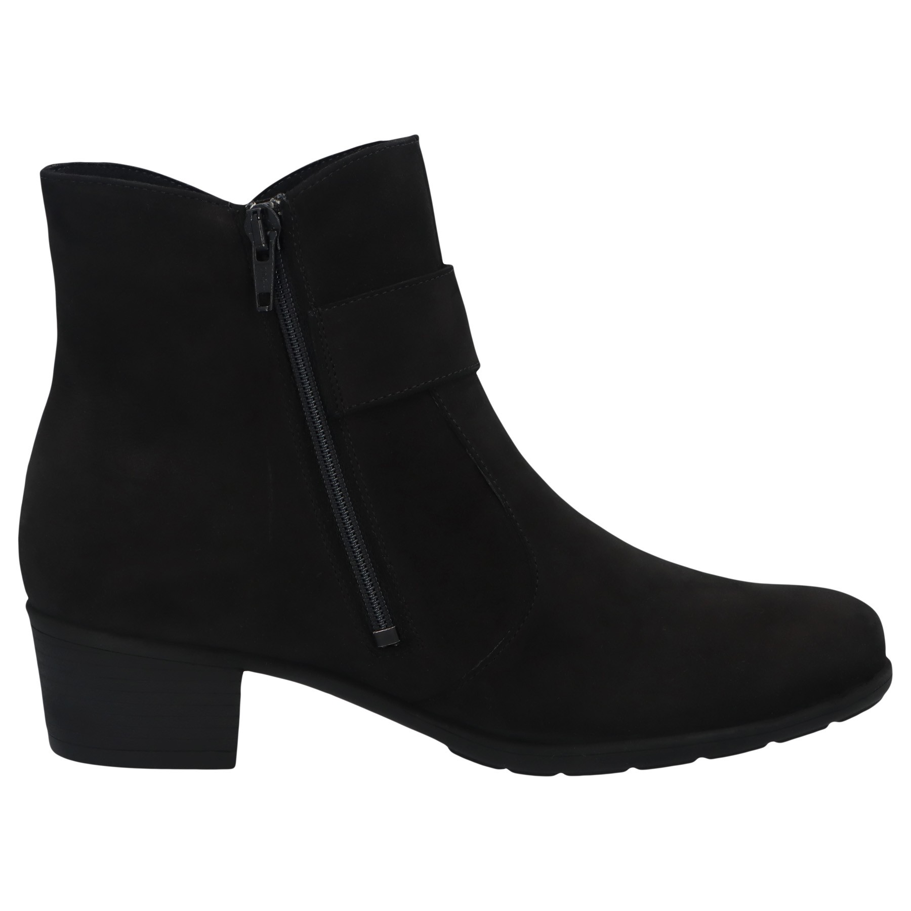 schwarze stiefel seitenansicht rechts