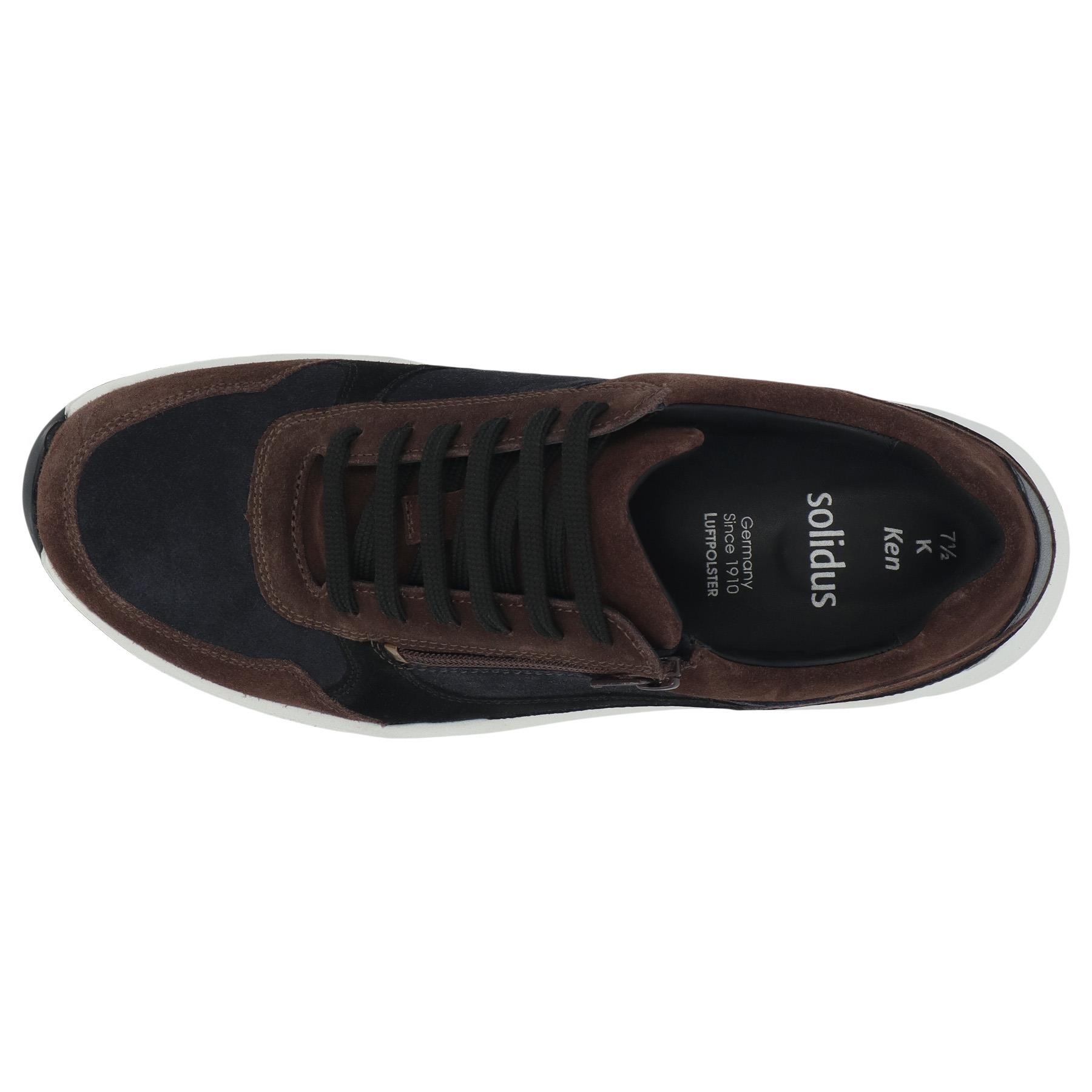 braune halbschuh draufsicht